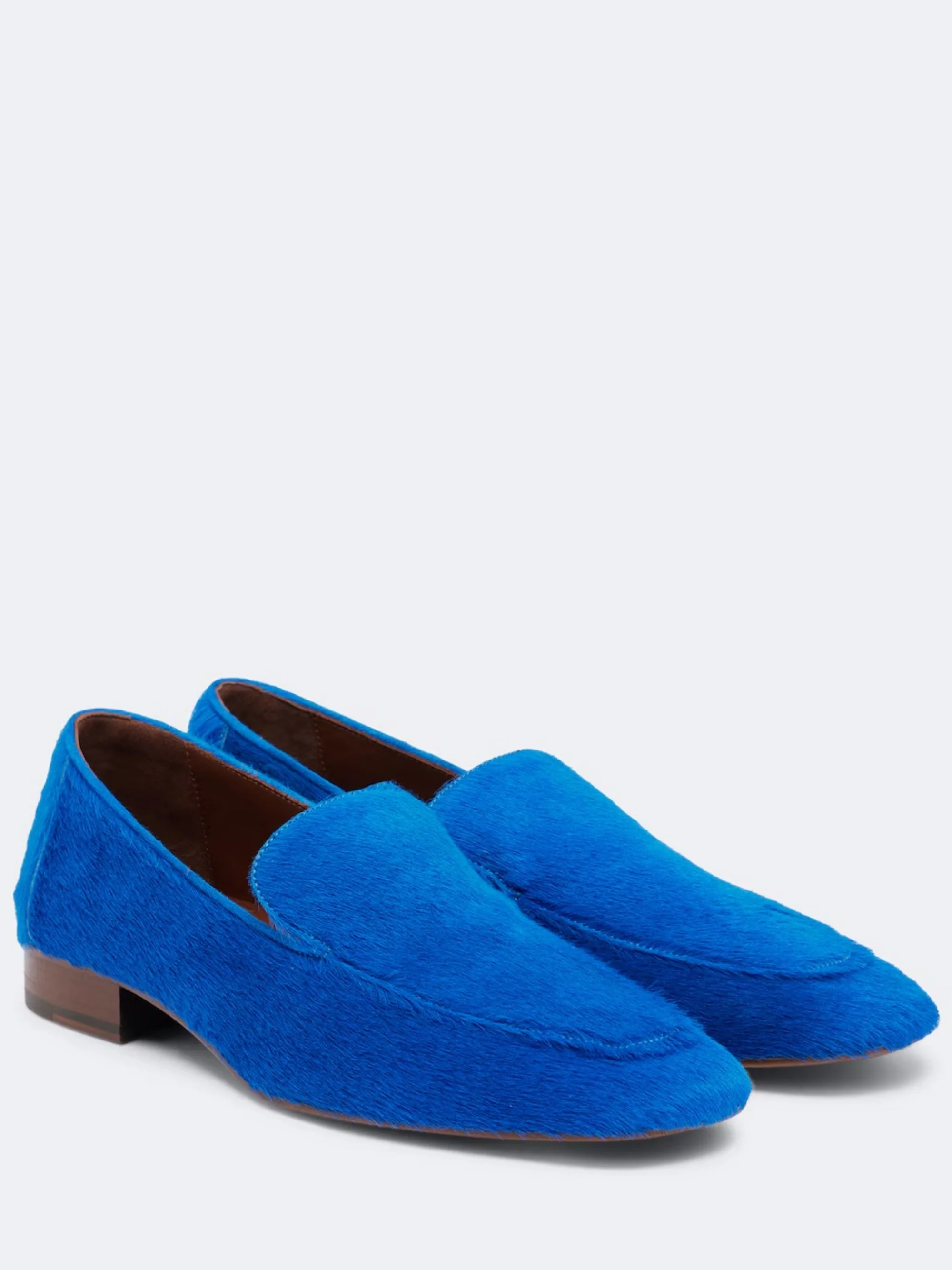 DRIES VAN NOTEN - Calf hair loafers