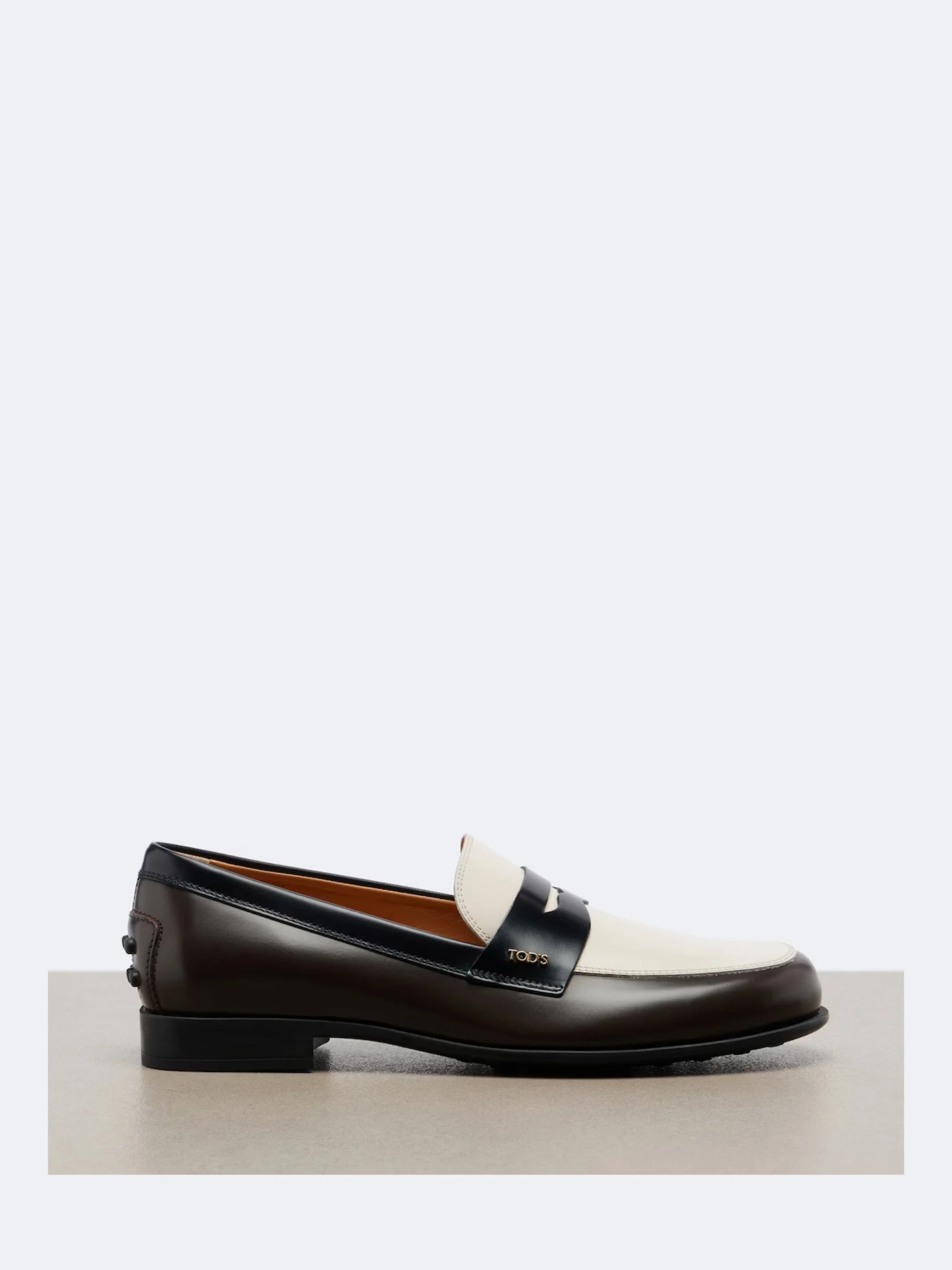 TOD'S - Leather penny loafers