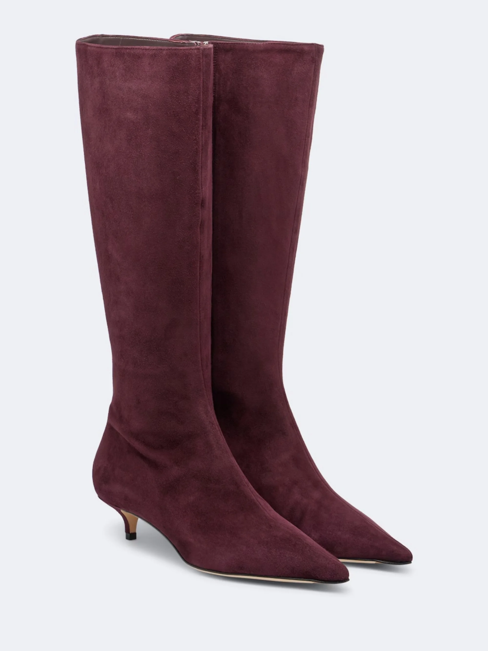 JIMMY CHOO - Amis suede knee-high boots