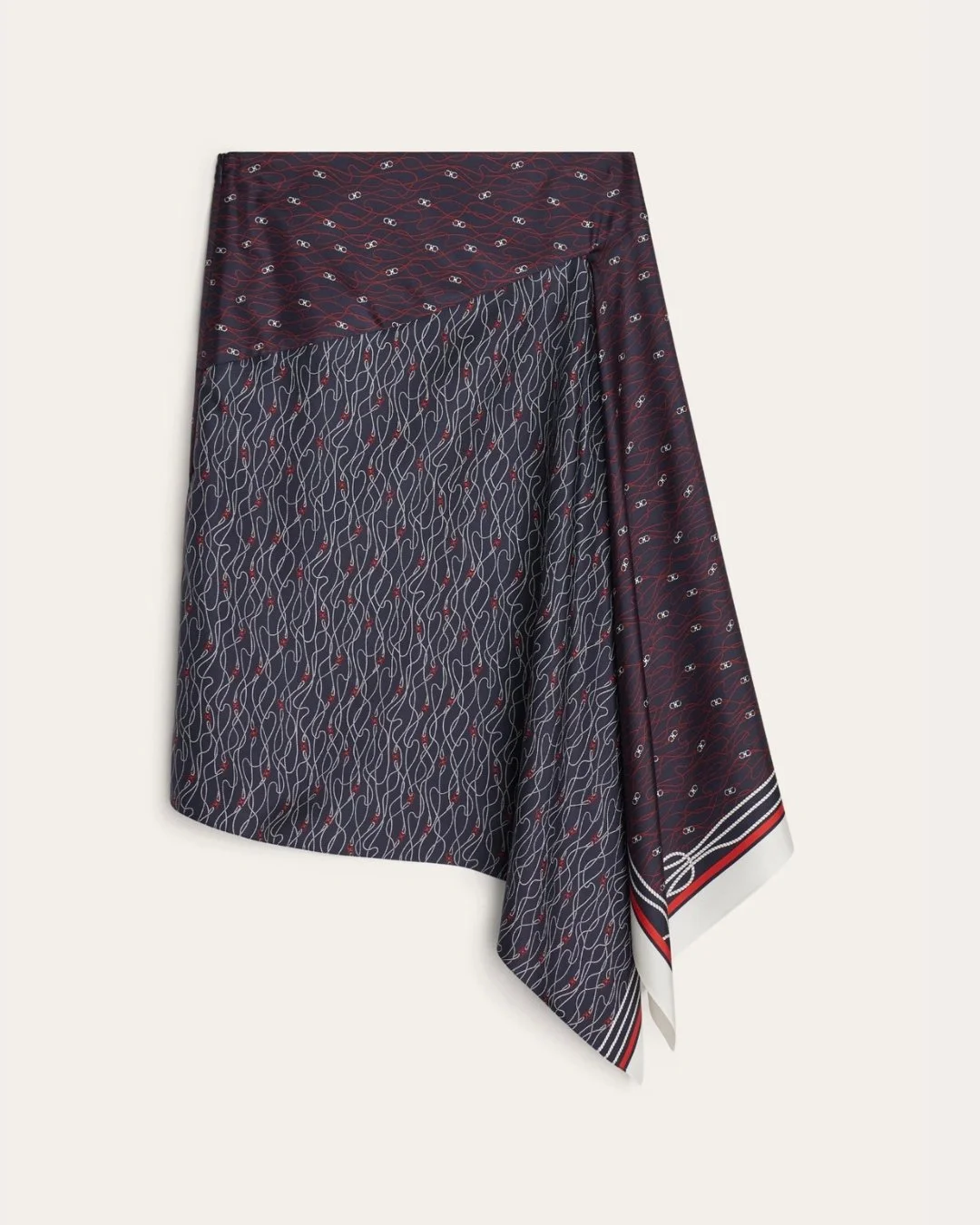 FERRAGAMO - Handkerchief skirt