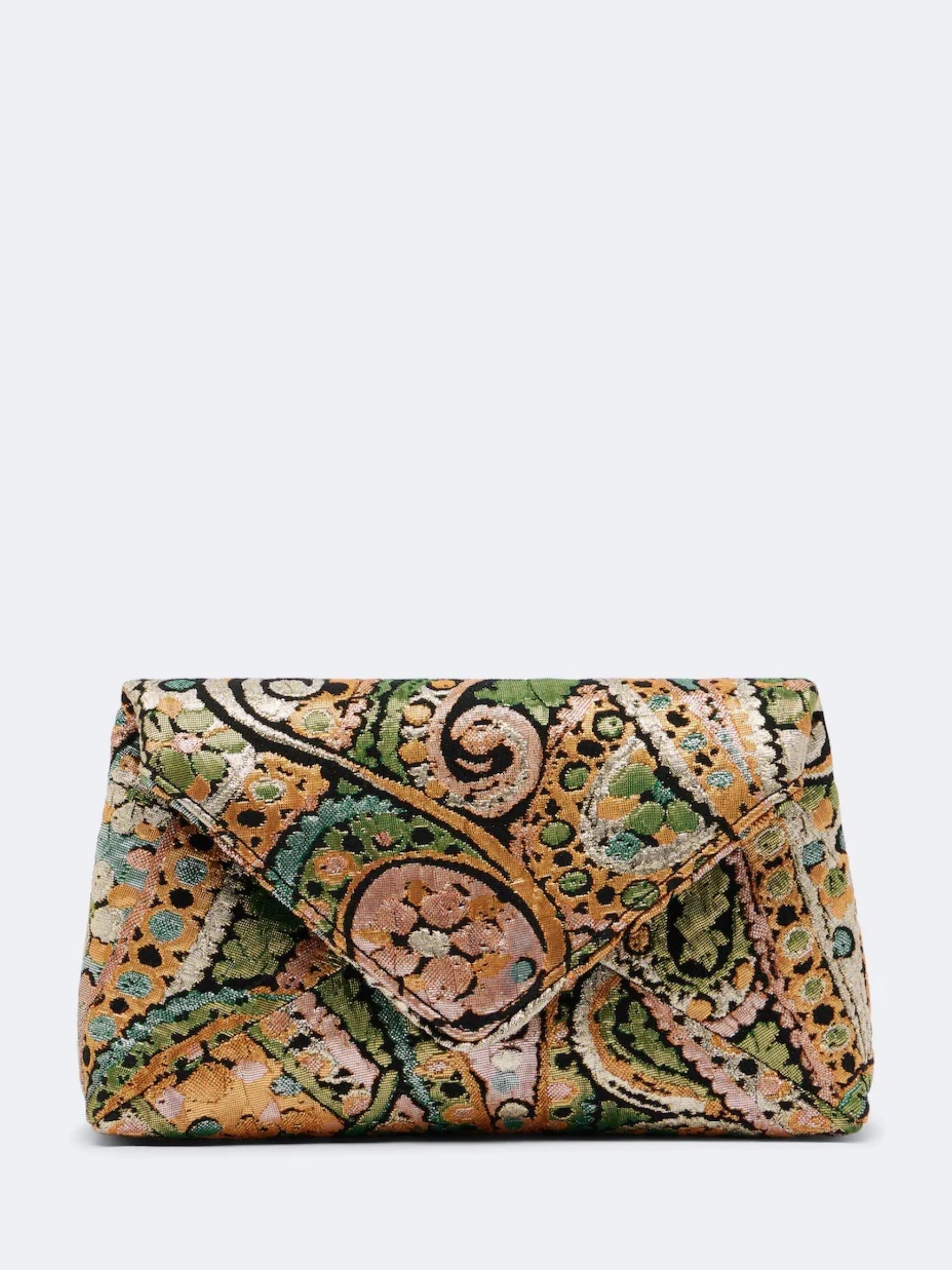DRIES VAN NOTEN - Medium jacquard clutch