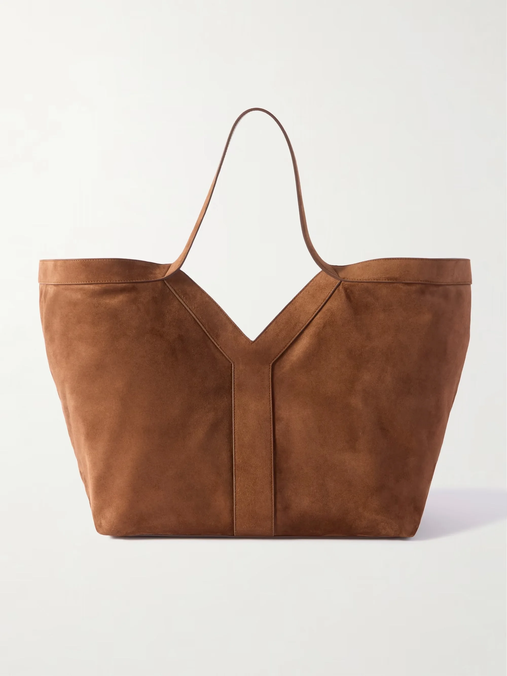 SAINT LAURENT - Y suede tote