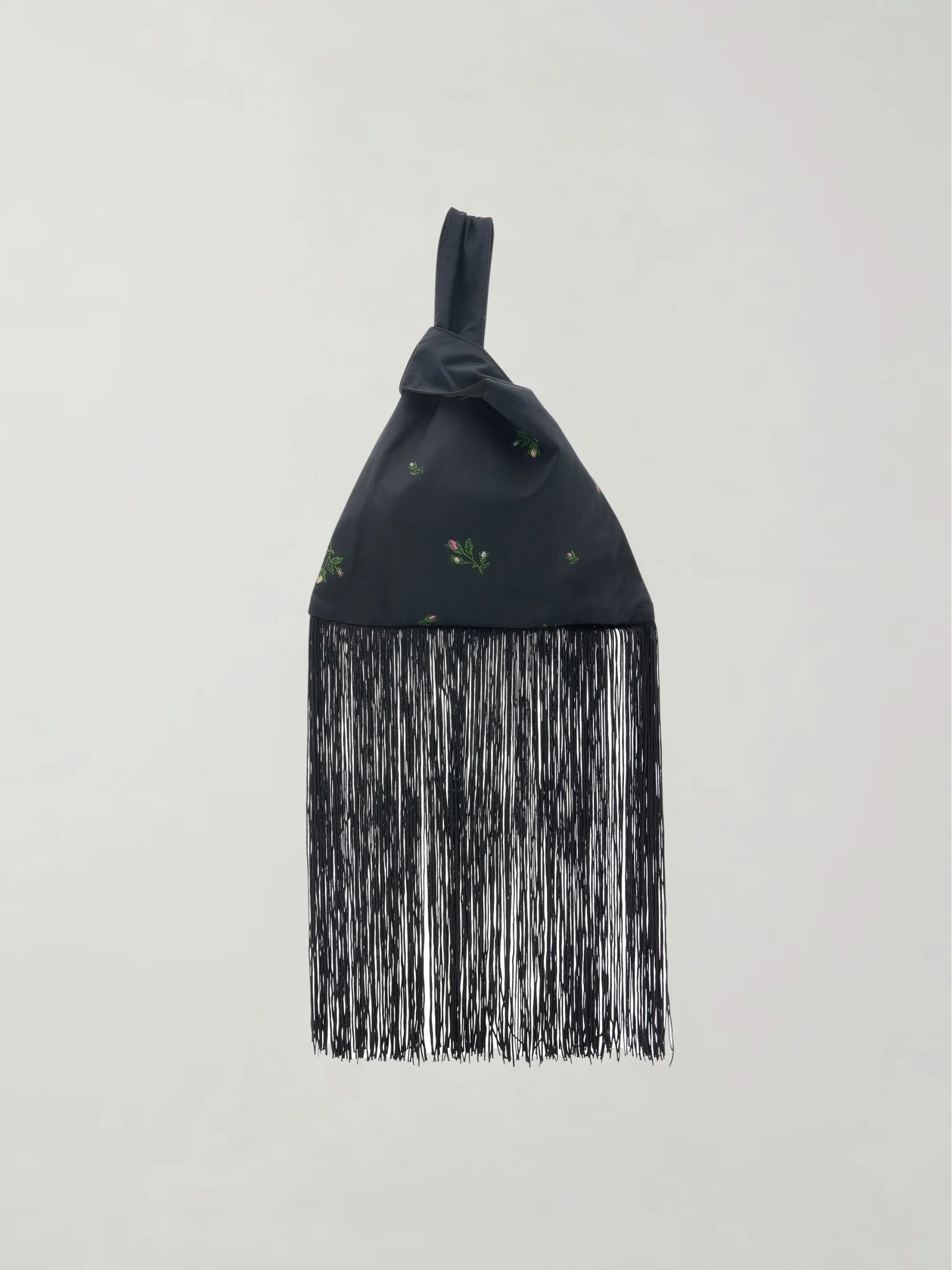 MÉLISSE - The Minuit Taffeta Knot Bag