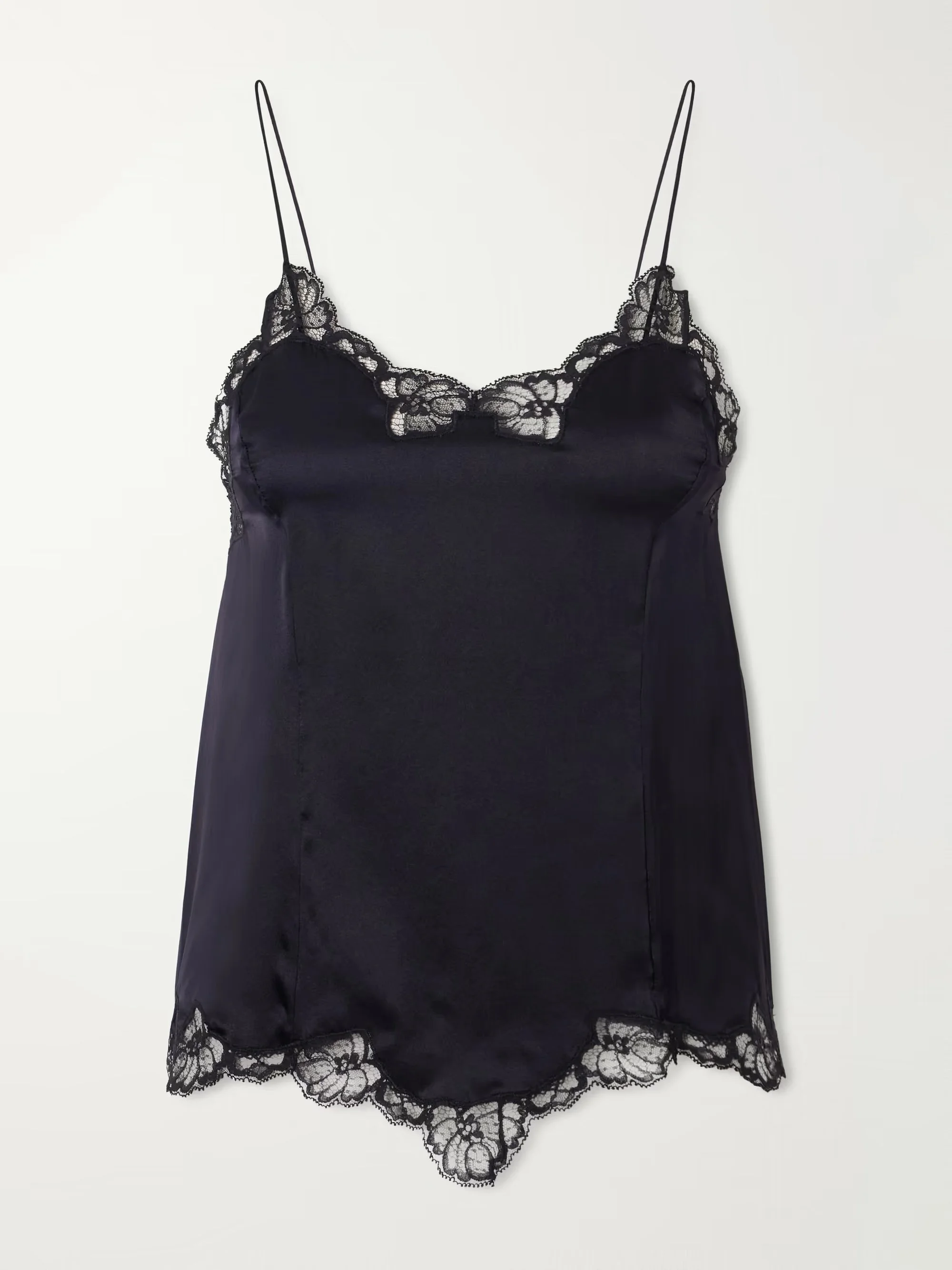 ISABEL MARANT - Amael lace-trimmed silk-satin cami