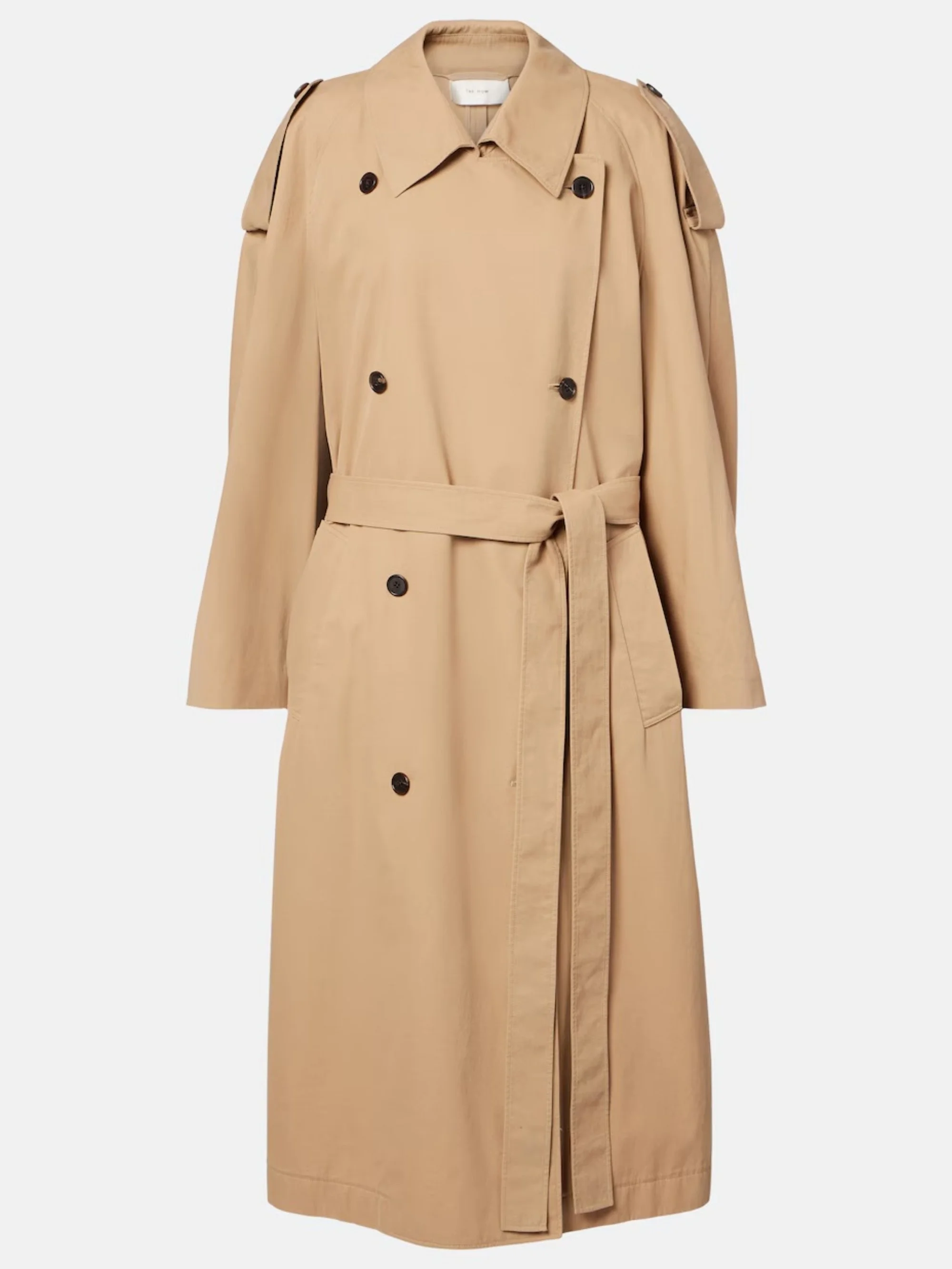 THE ROW - Dester cotton and cashmere trench coat