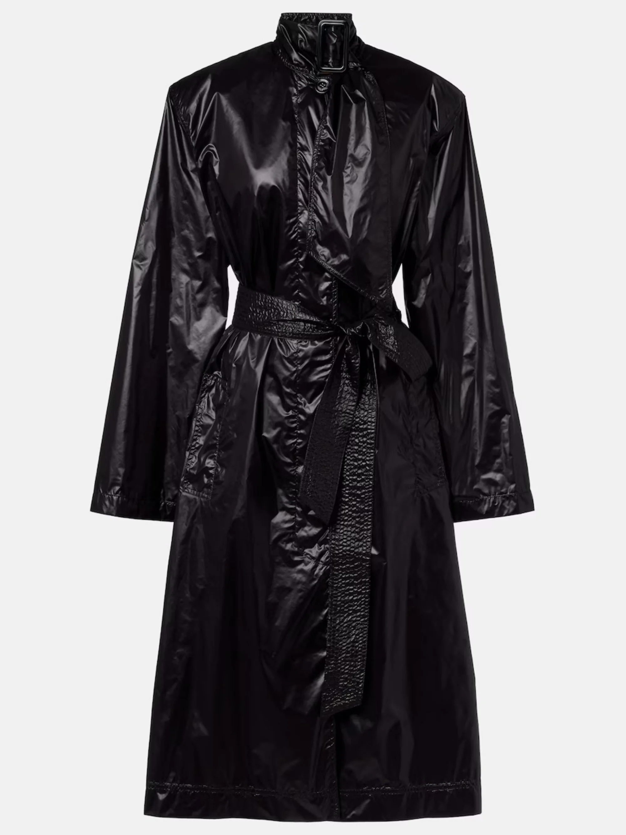 SAINT LAURENT - Belted trench coat