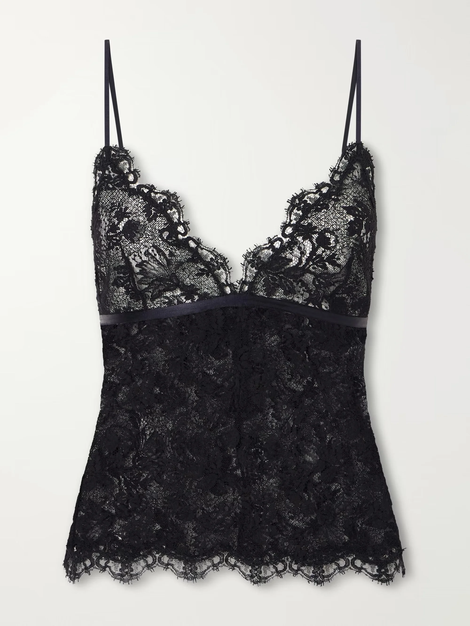 ISABEL MARANT - Lace silk-blend camisole