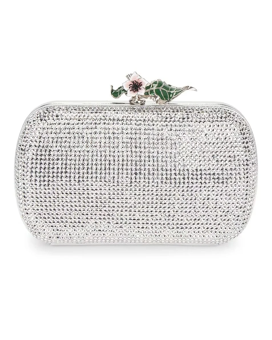 BOTTEGA VENETA - Knot Crystal Clutch