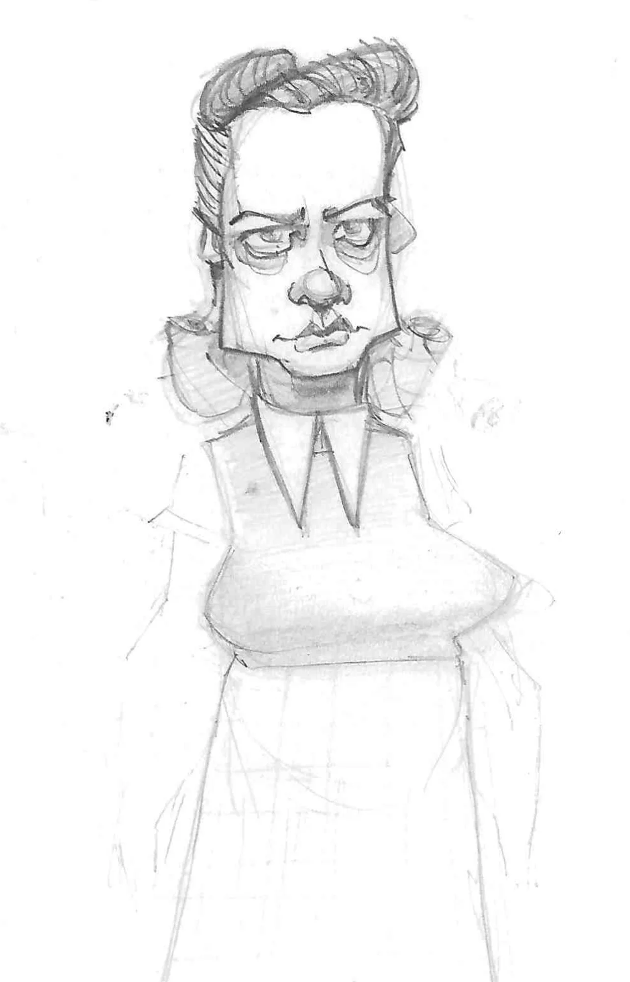 Character Design for Irma Grese, the Hyena of Auschwitz, in "The Ravensbrück Prayer" by Elias Dancey