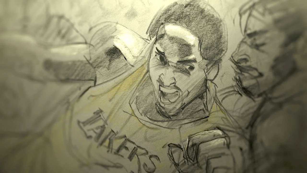 Sketch by Glen Keane, an inspiration for animation and film director Elias Dancey