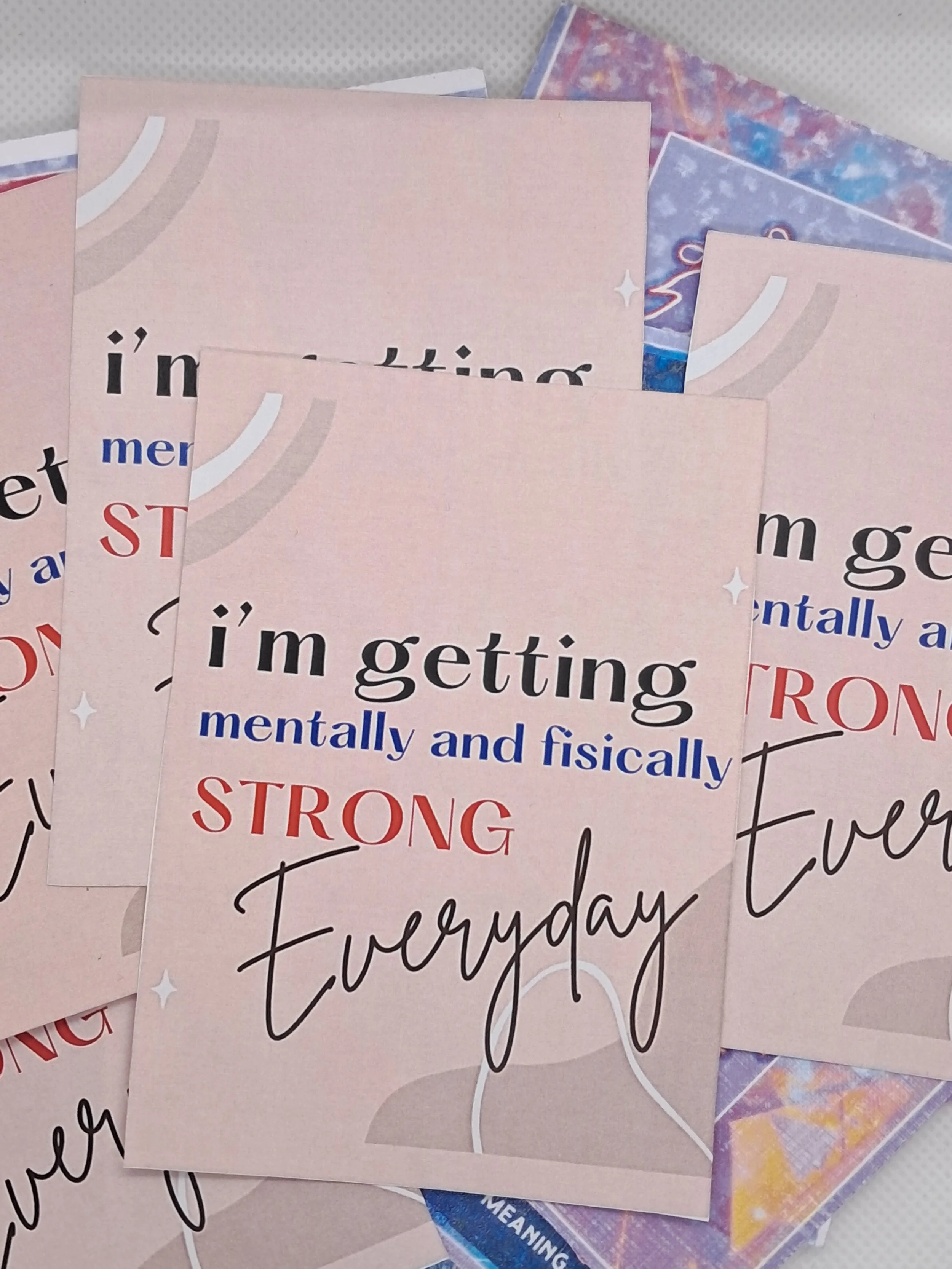 Mindset/ 5 pcs Sticker Artwork
