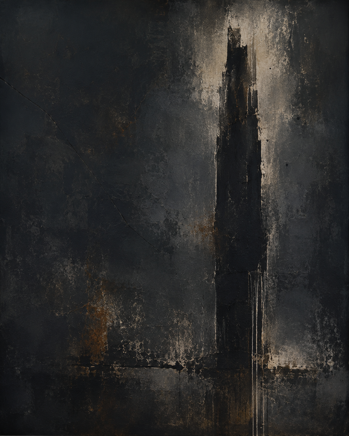 VIGIL oil on canvas 36x48