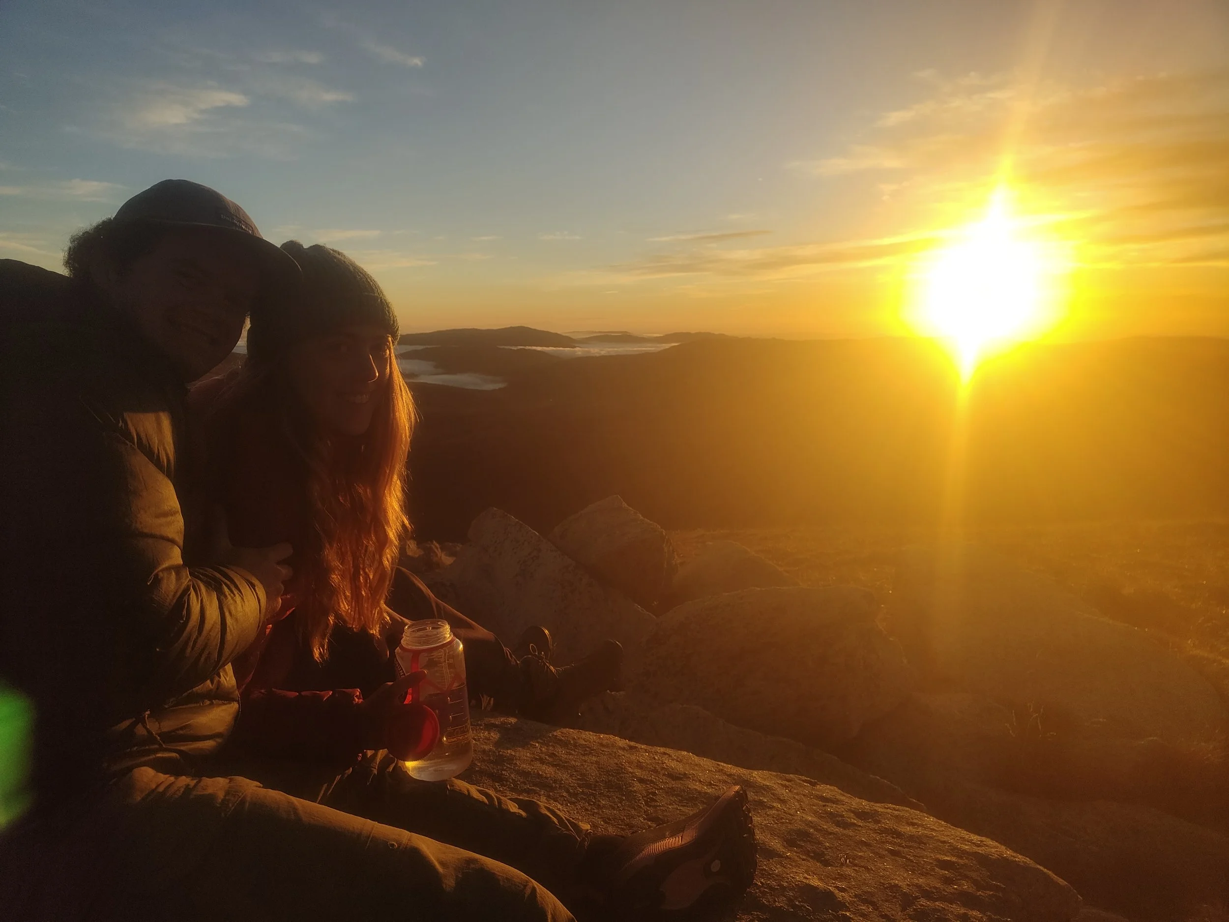 Sunrise hike, Australia