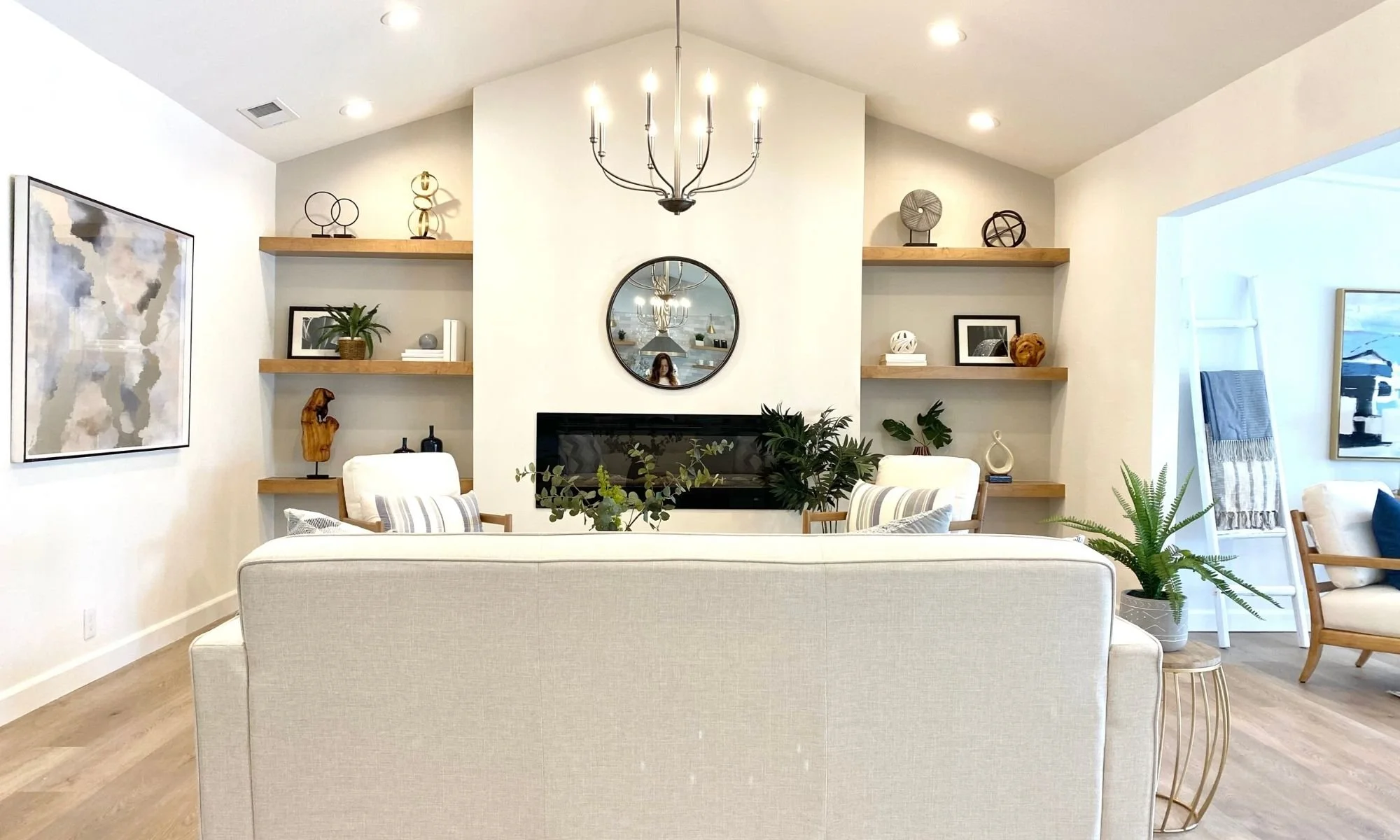 North Tustin Home in Saint Hubert Woods Estates, staged by Kelly Rhee