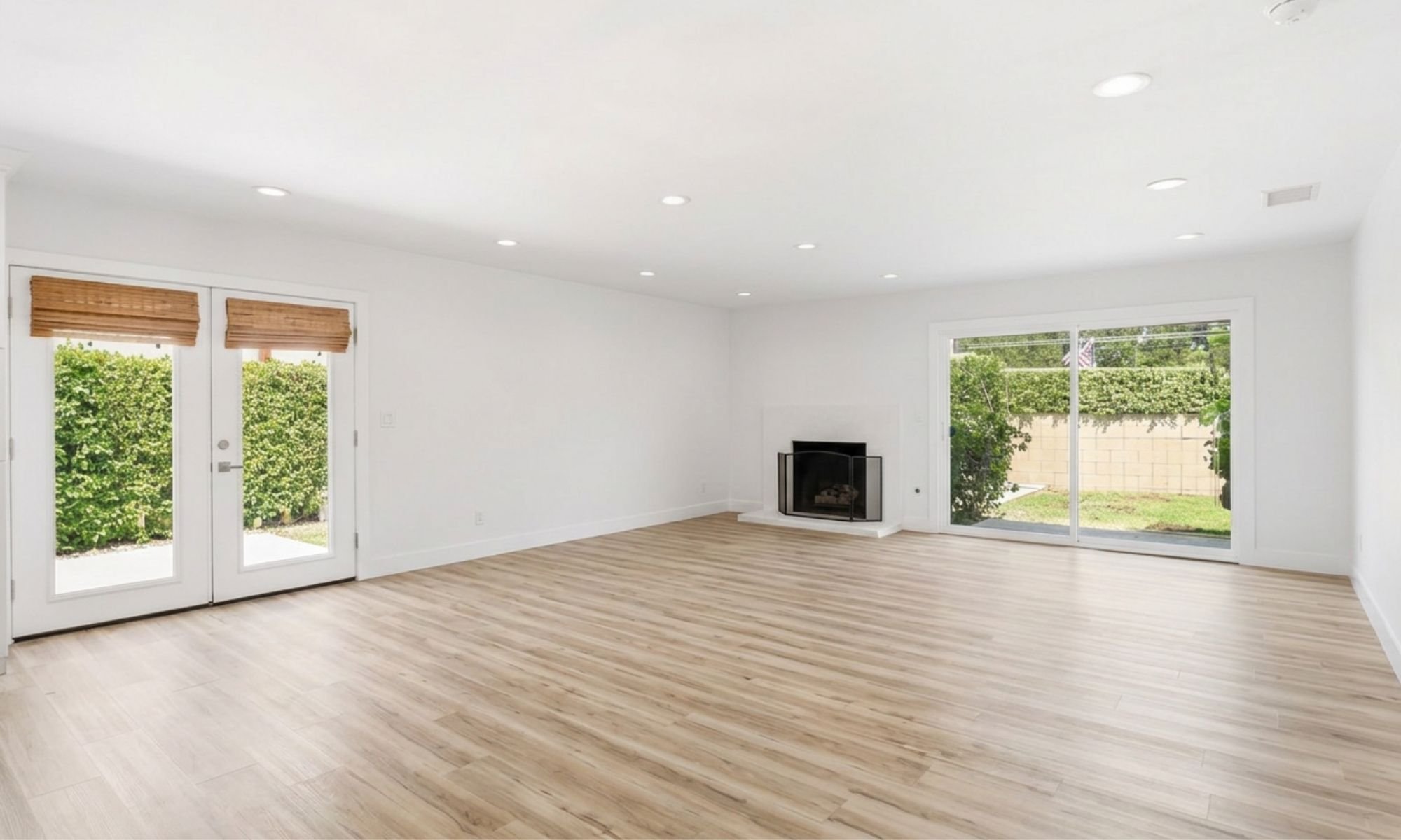 Same Listing in West Garden Grove, but un staged, buyers have a hard time visualizing furniture placement and flow. 