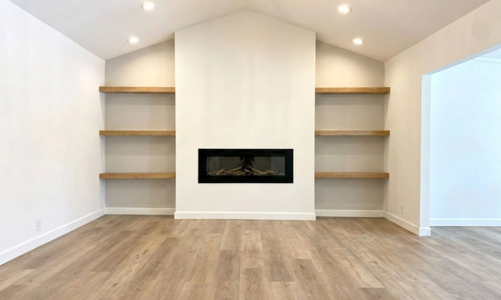 Same home in North Tustin St Hubert Woods Estates shown un staged.