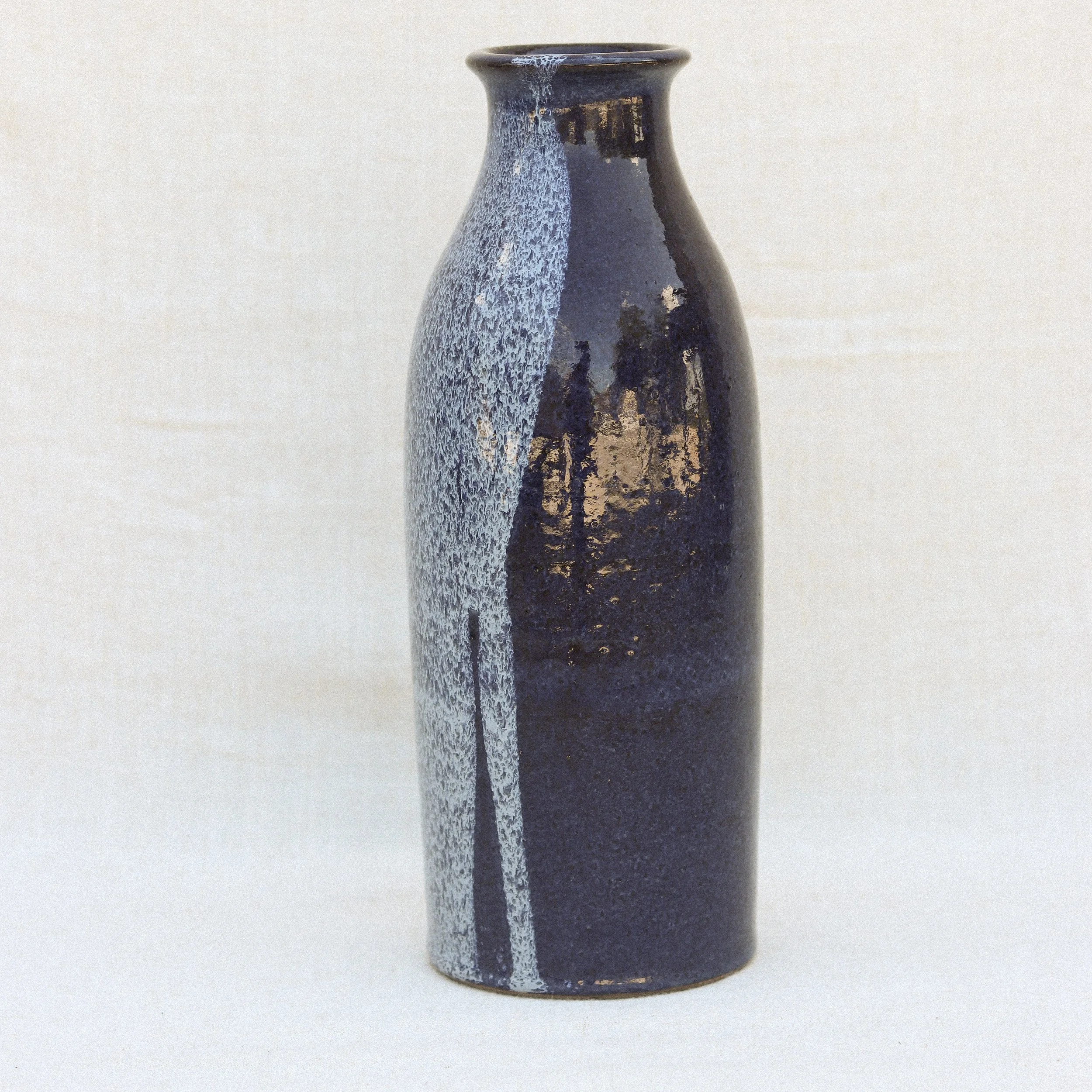 TALL VASE - MIDNIGHT / STONE BLUE
