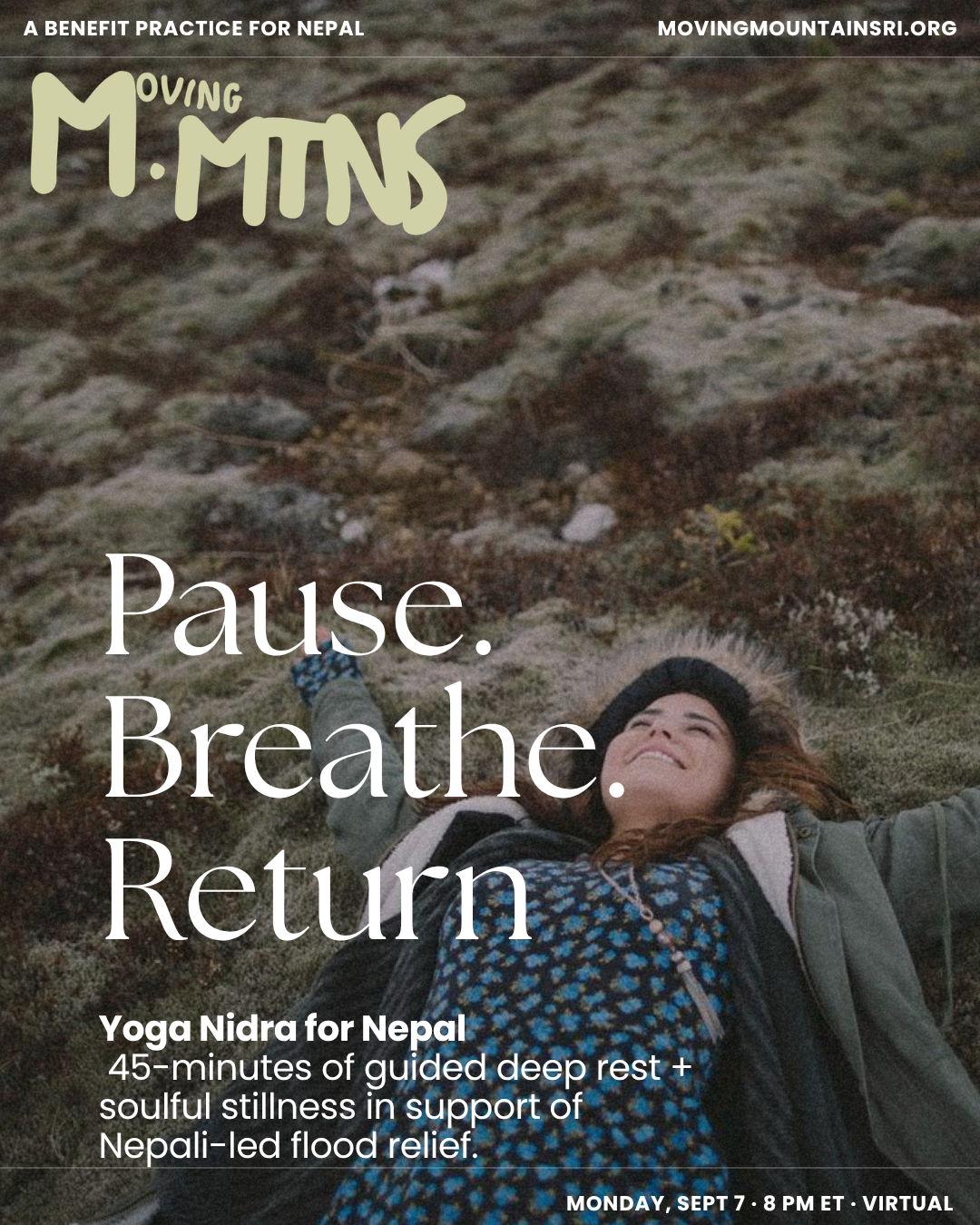 VIRTUAL | Yoga Nidra for Nepal