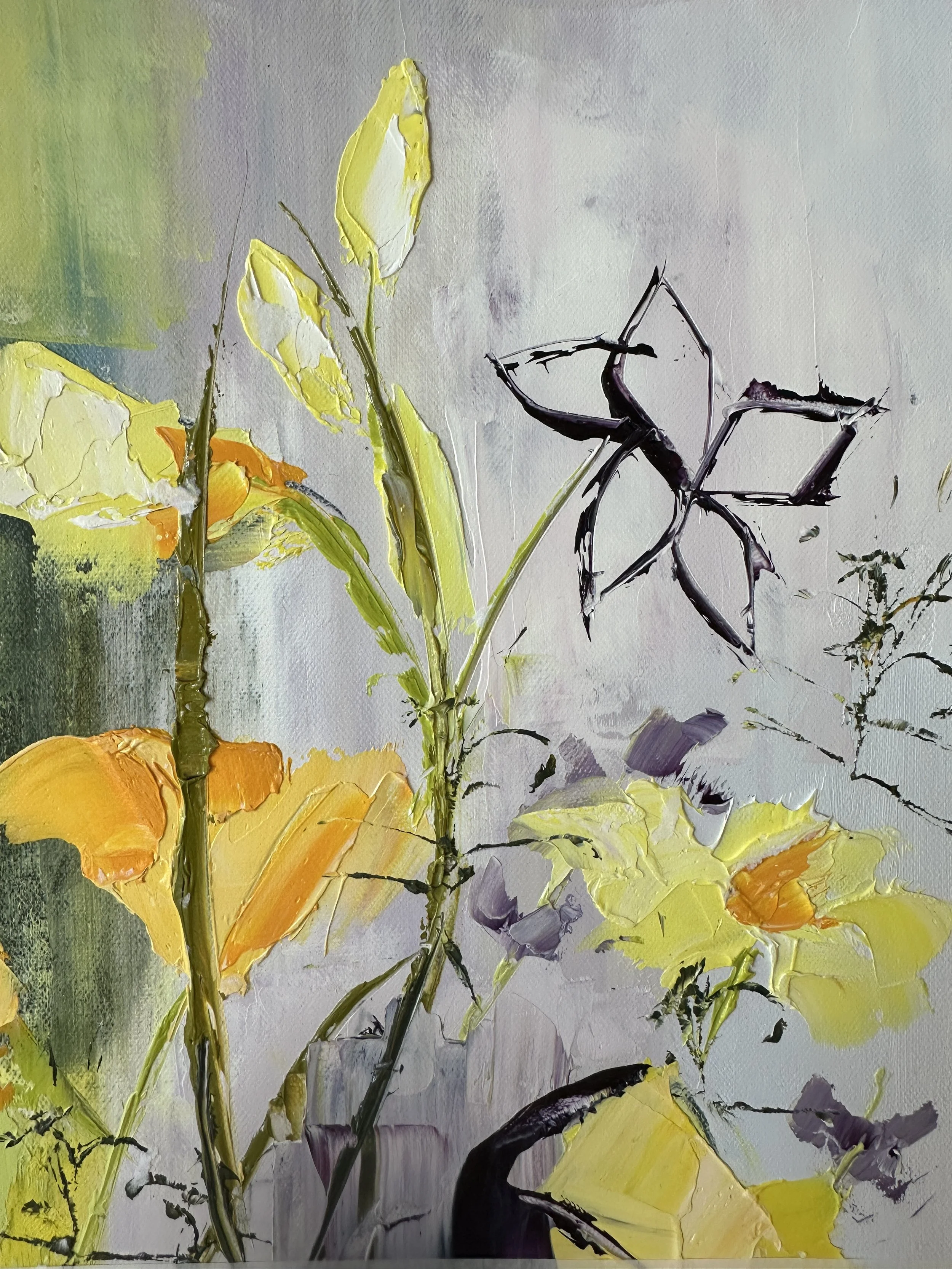 Yellow Daylilies