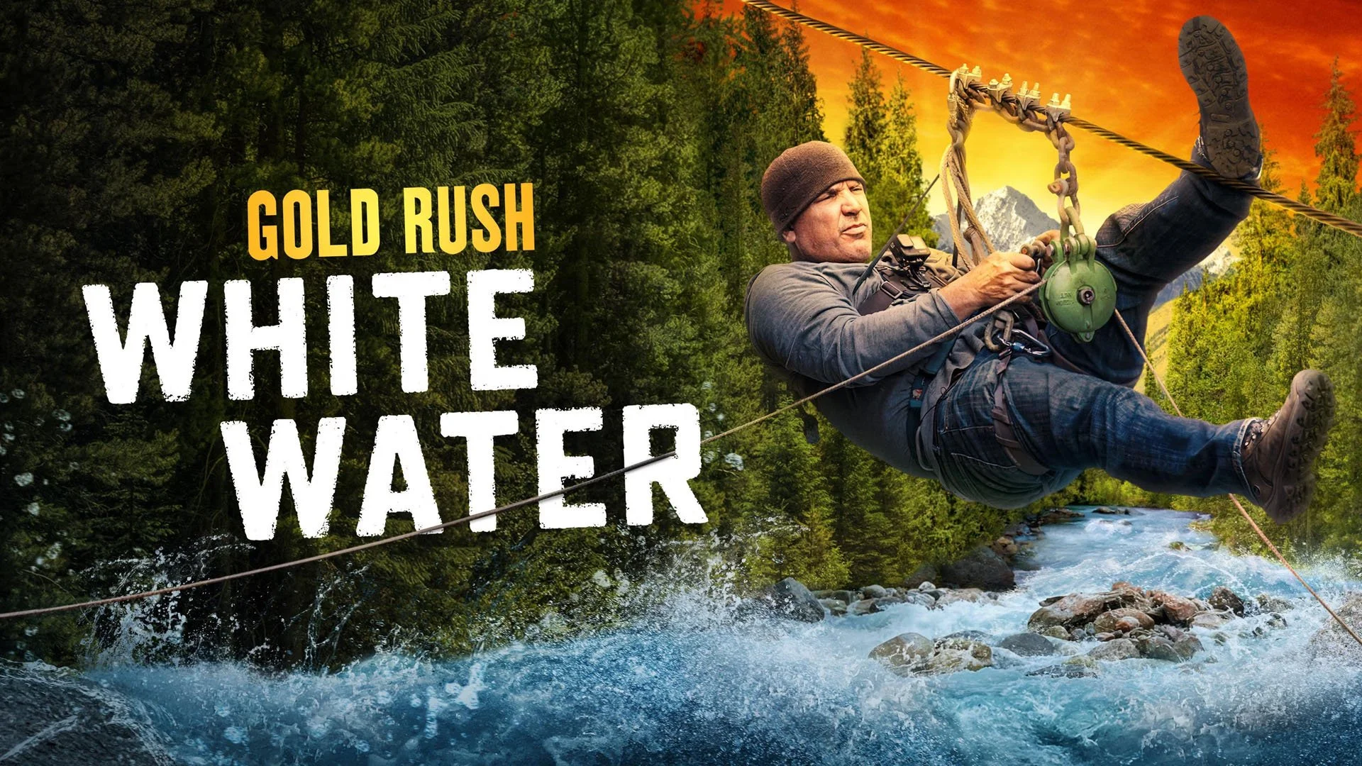 Fred and Dustin Hurt put together a team of divers, mountaineers and bush mechanics to help them explore and mine the dangerous white water rapids of McKinley Creek in Alaska.