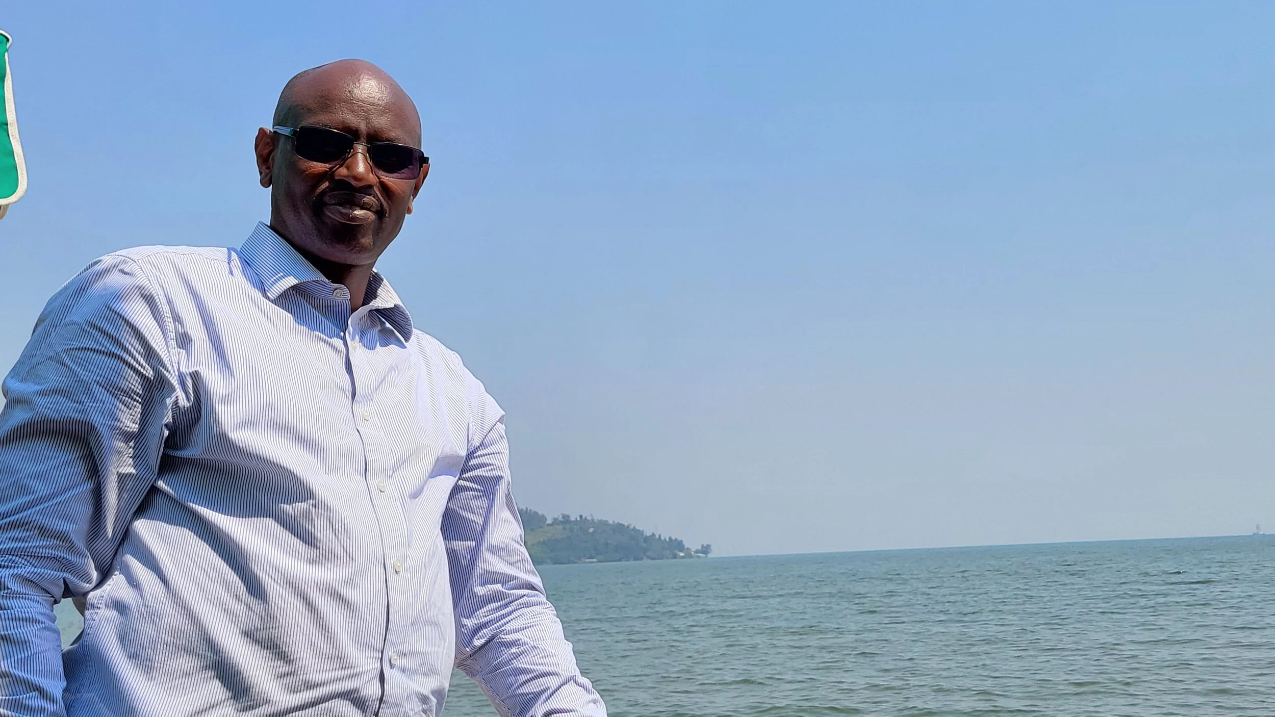 Photo of Theophile, our partner in Africa.