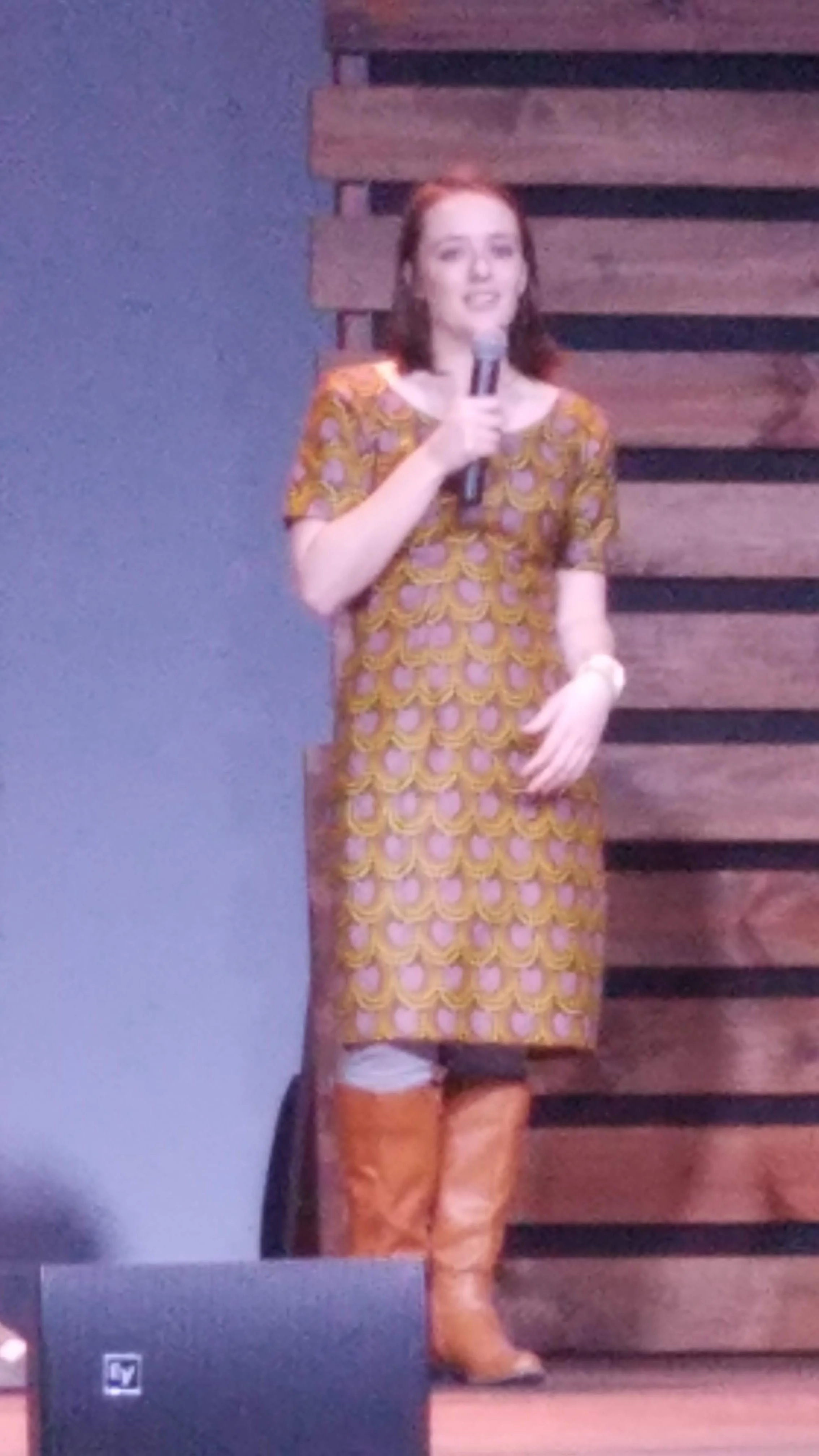 One of our team members sharing about a previous trip.