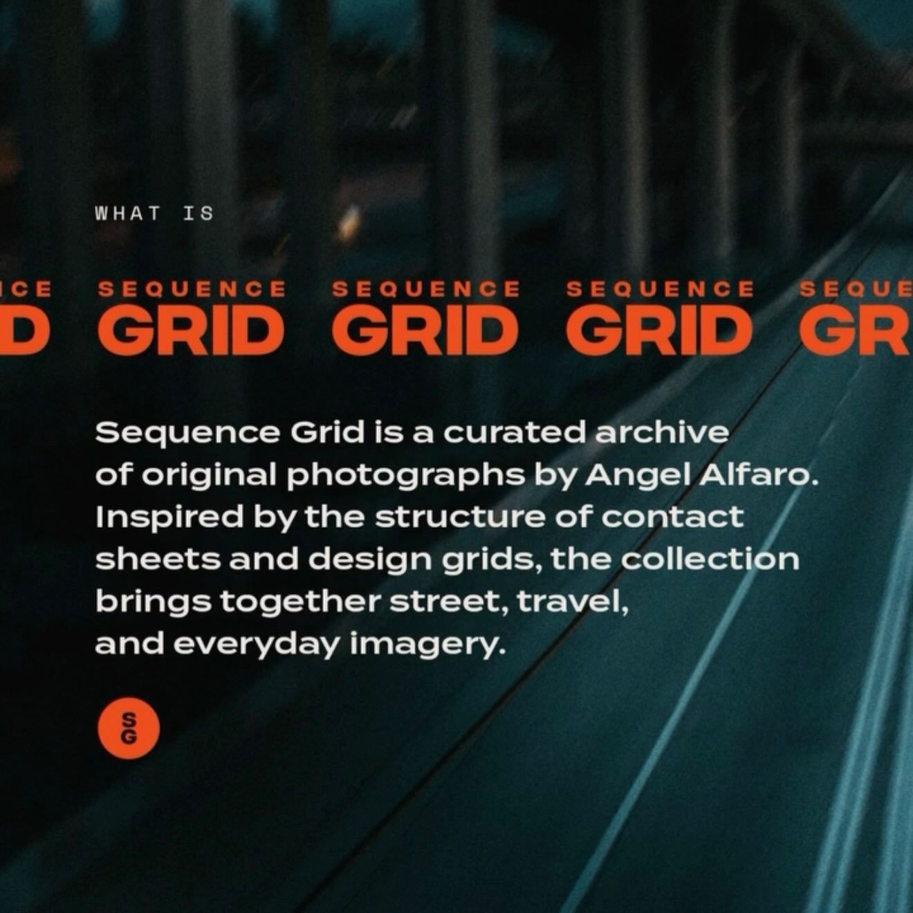 What is Sequence Grid #sequencgrid #angelalfaro #lifethruhislens #lifethrumylens #sg