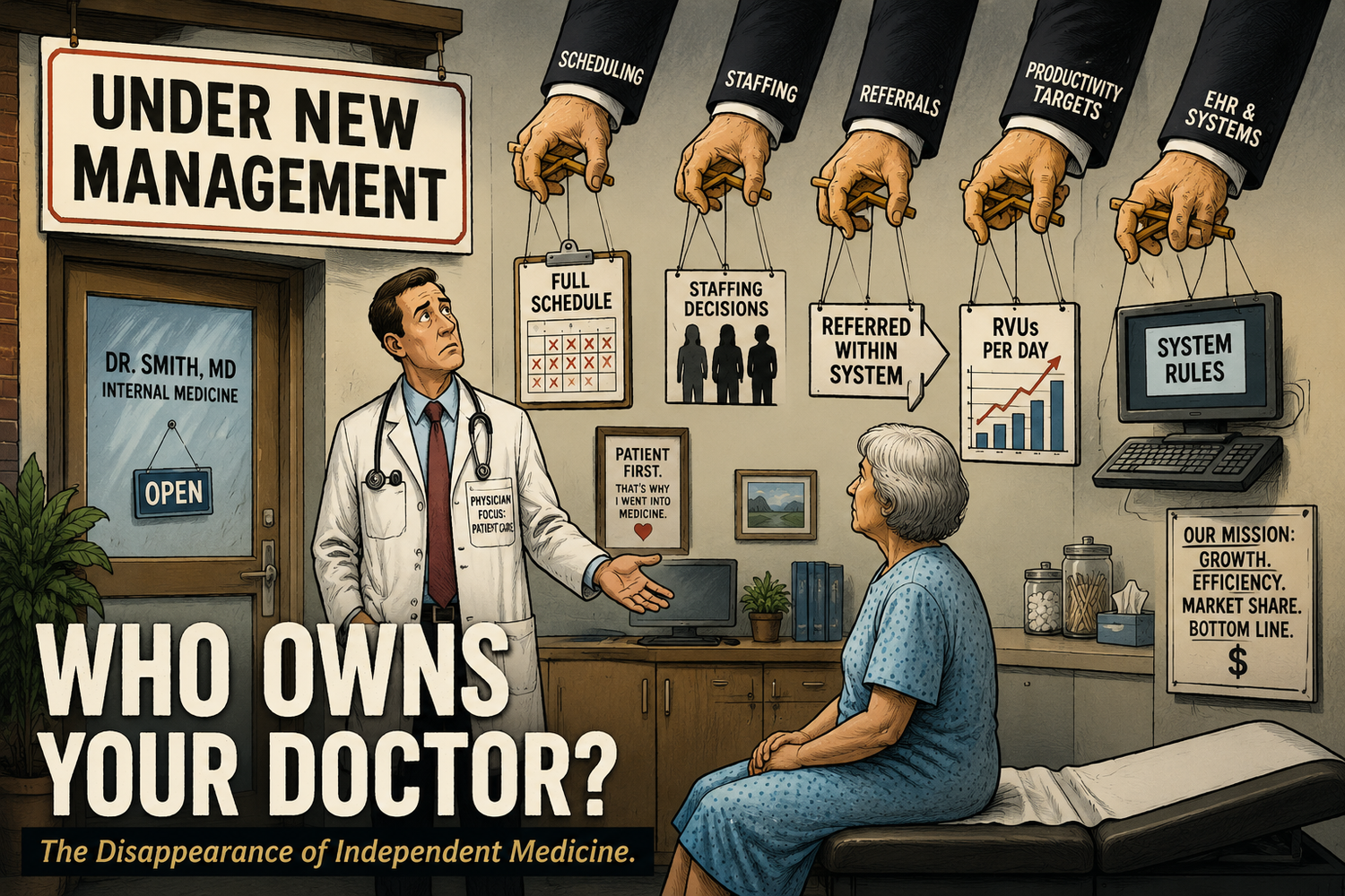 Corporatization of American Healthcare Series — Christina Rama, LLC