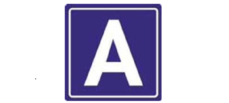 Accessible to All logo. The letter "A" inside a blue square.