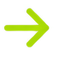 Bright yellow arrow pointing to the right with green outline