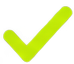 Green checkmark icon