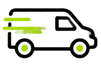 Illustration of a yellow tank mounted on a black chassis with wheels.