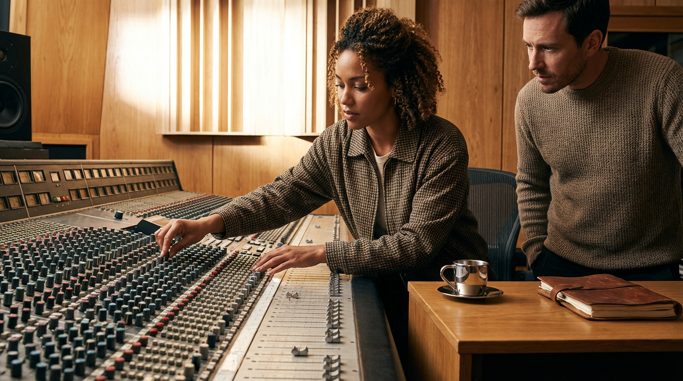 Studio Recording Session