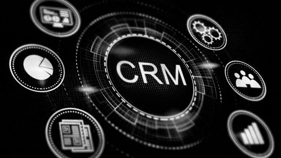 CRM connecting contacts, reports, analytics, and automation in one hub