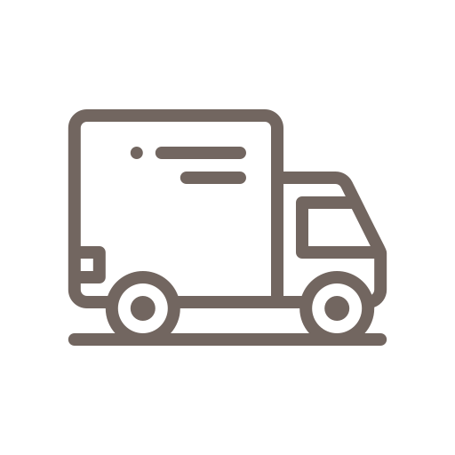 Icon of a delivery truck.