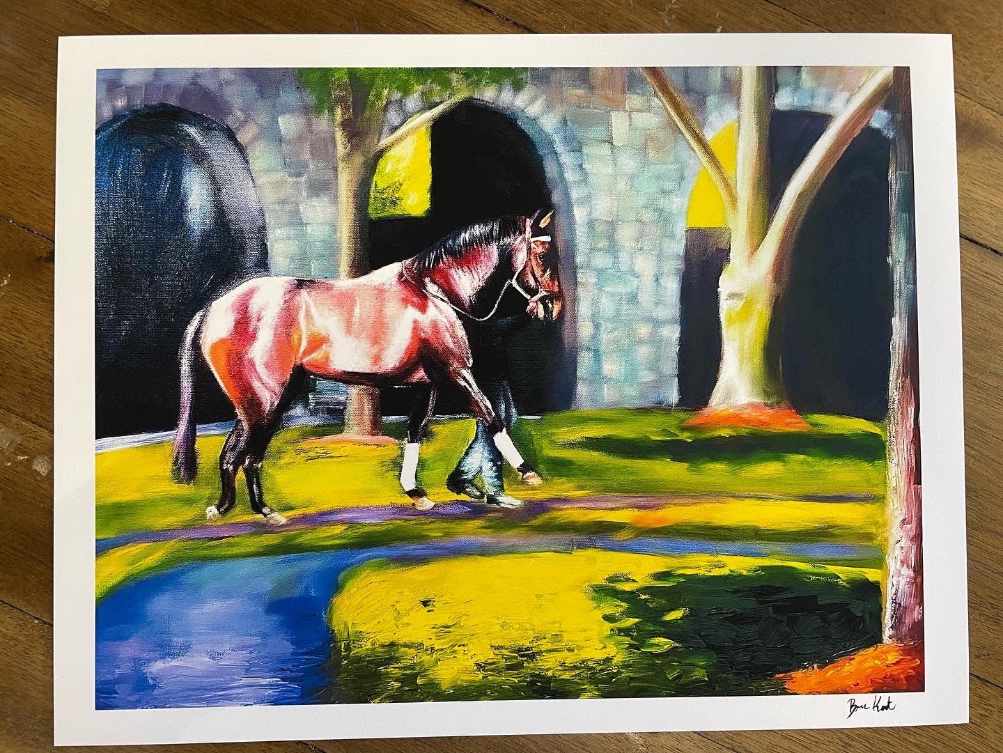 "Keeneland Fall Meet" 8x10" Reproduction