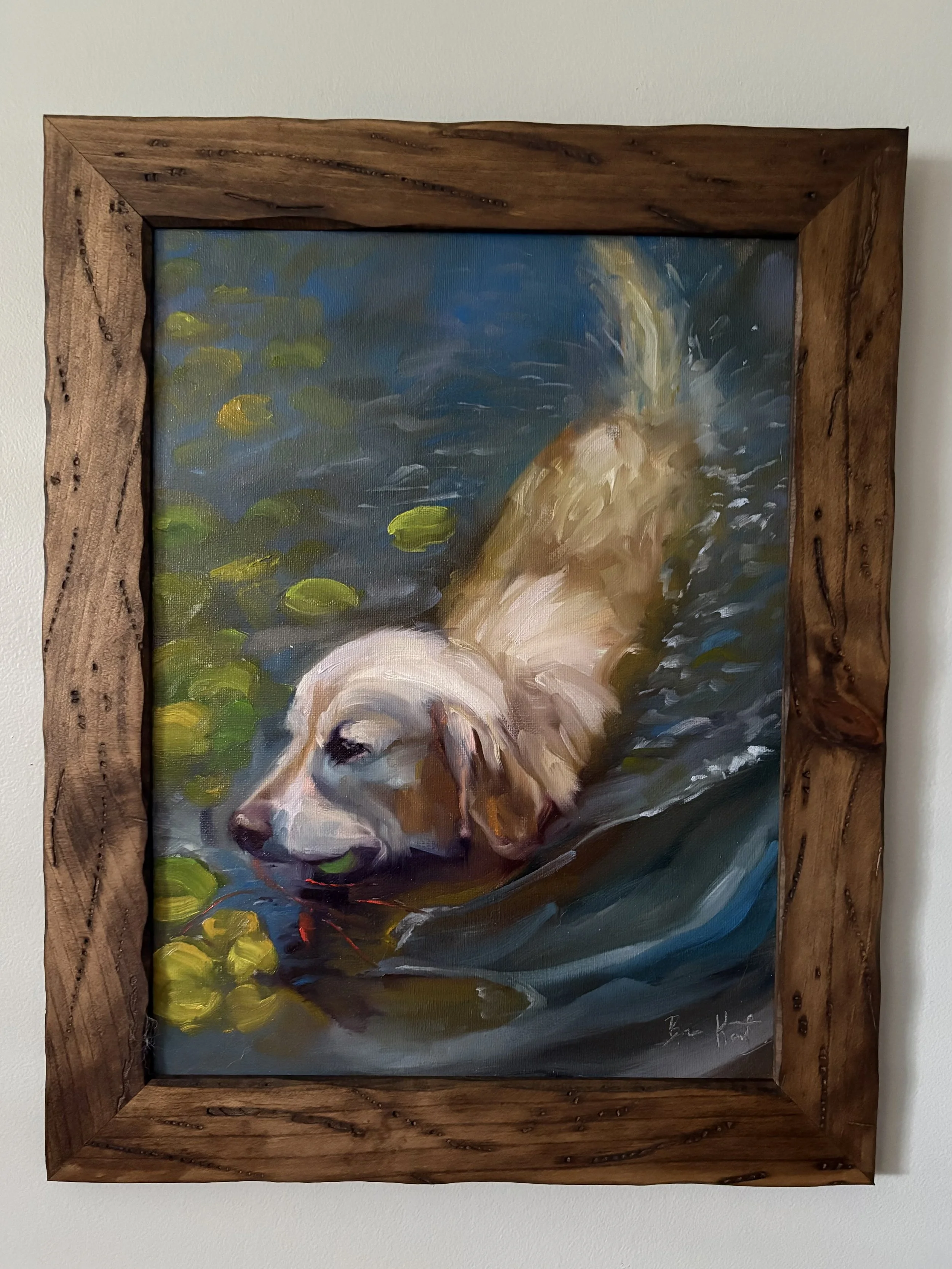 "Among the Water Lilies"