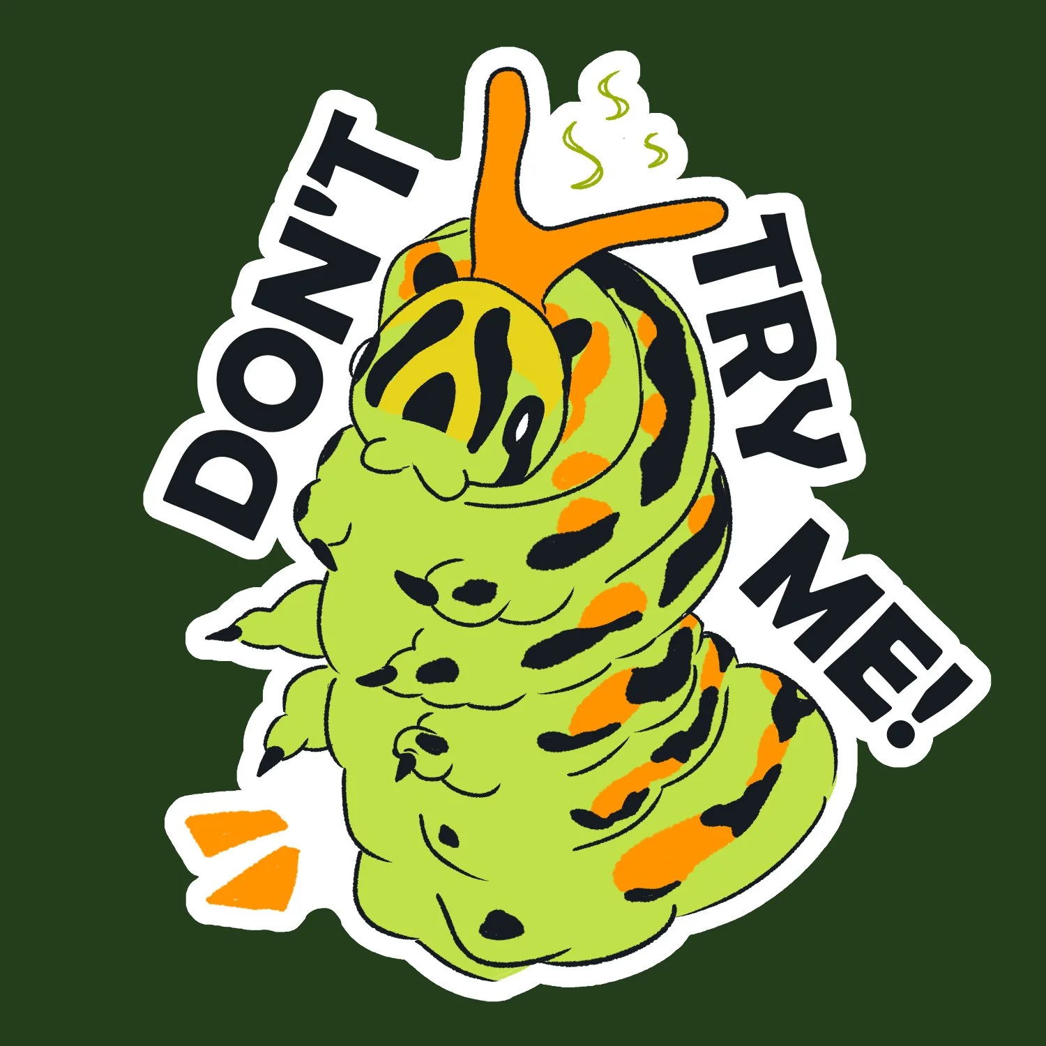 Don't Try Me! Anise Swallowtail | Waterproof Vinyl Sticker