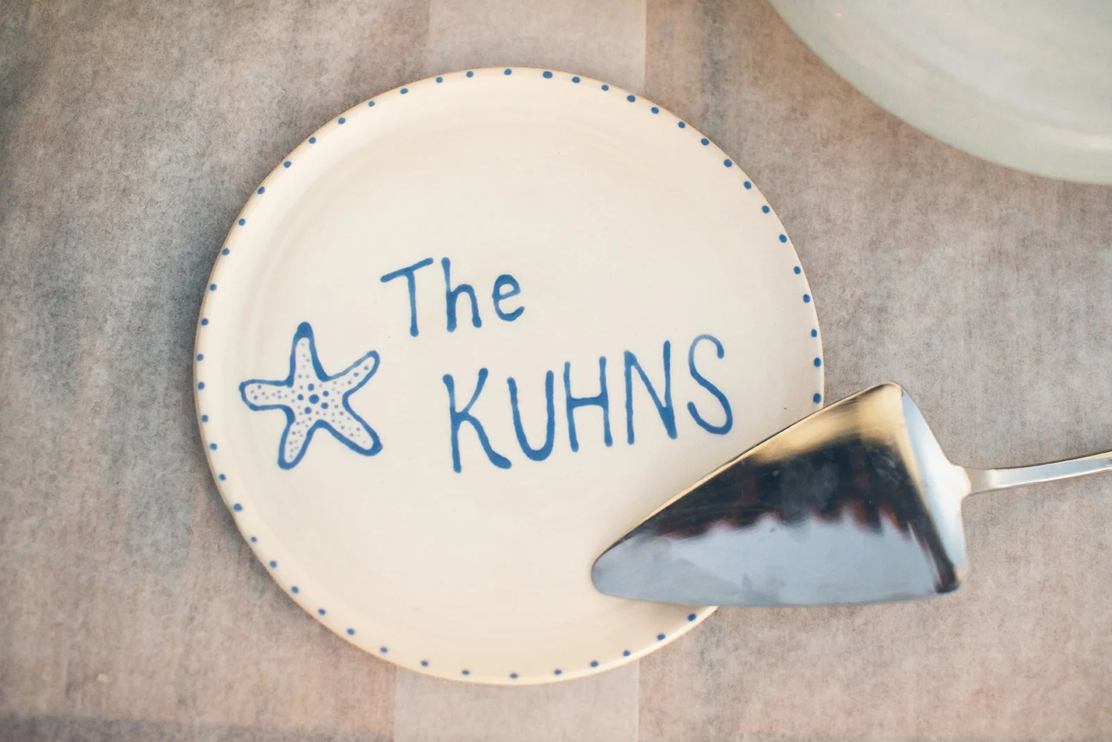 Custom Ceramic Cake Plate