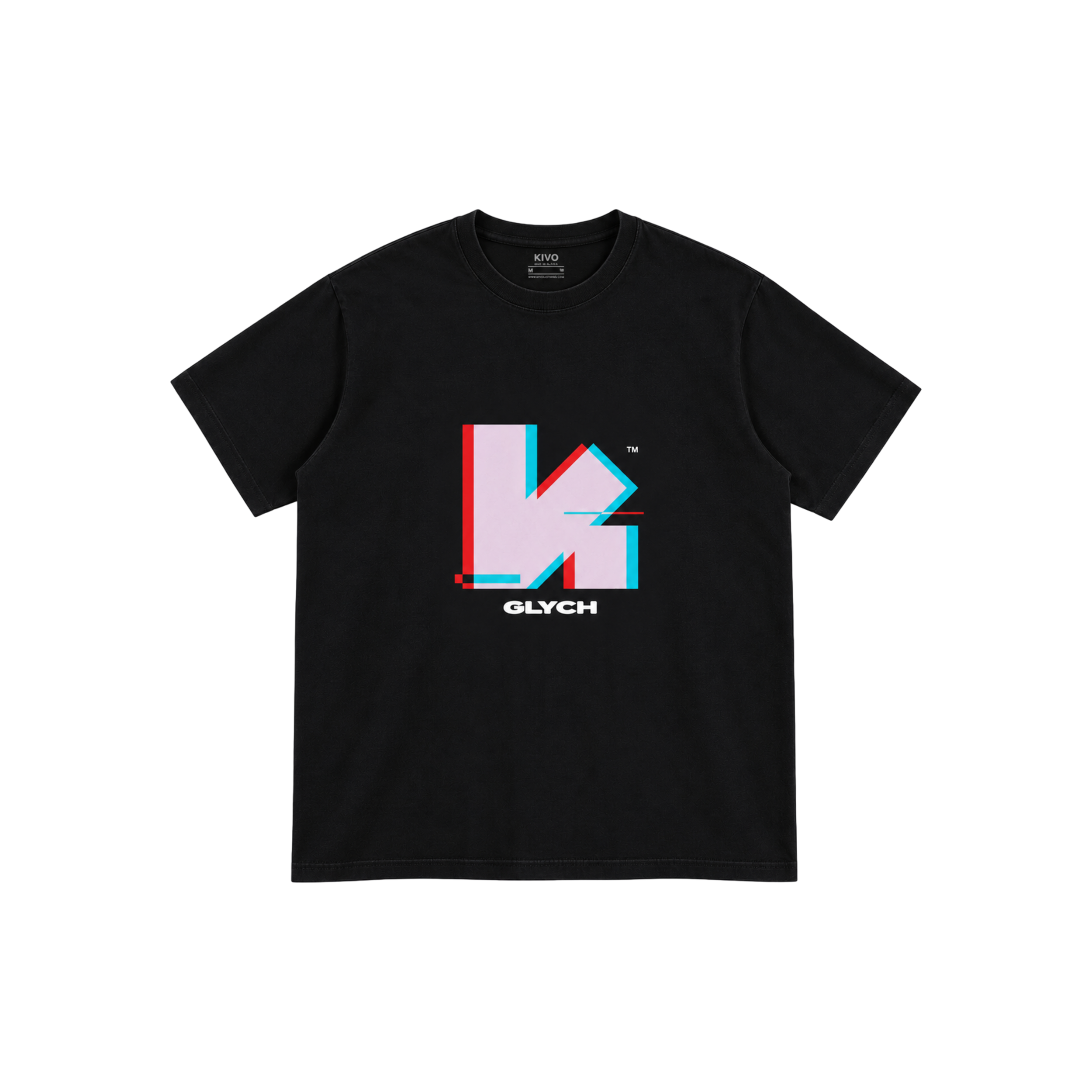KIVO GLYCH Graphic Tee