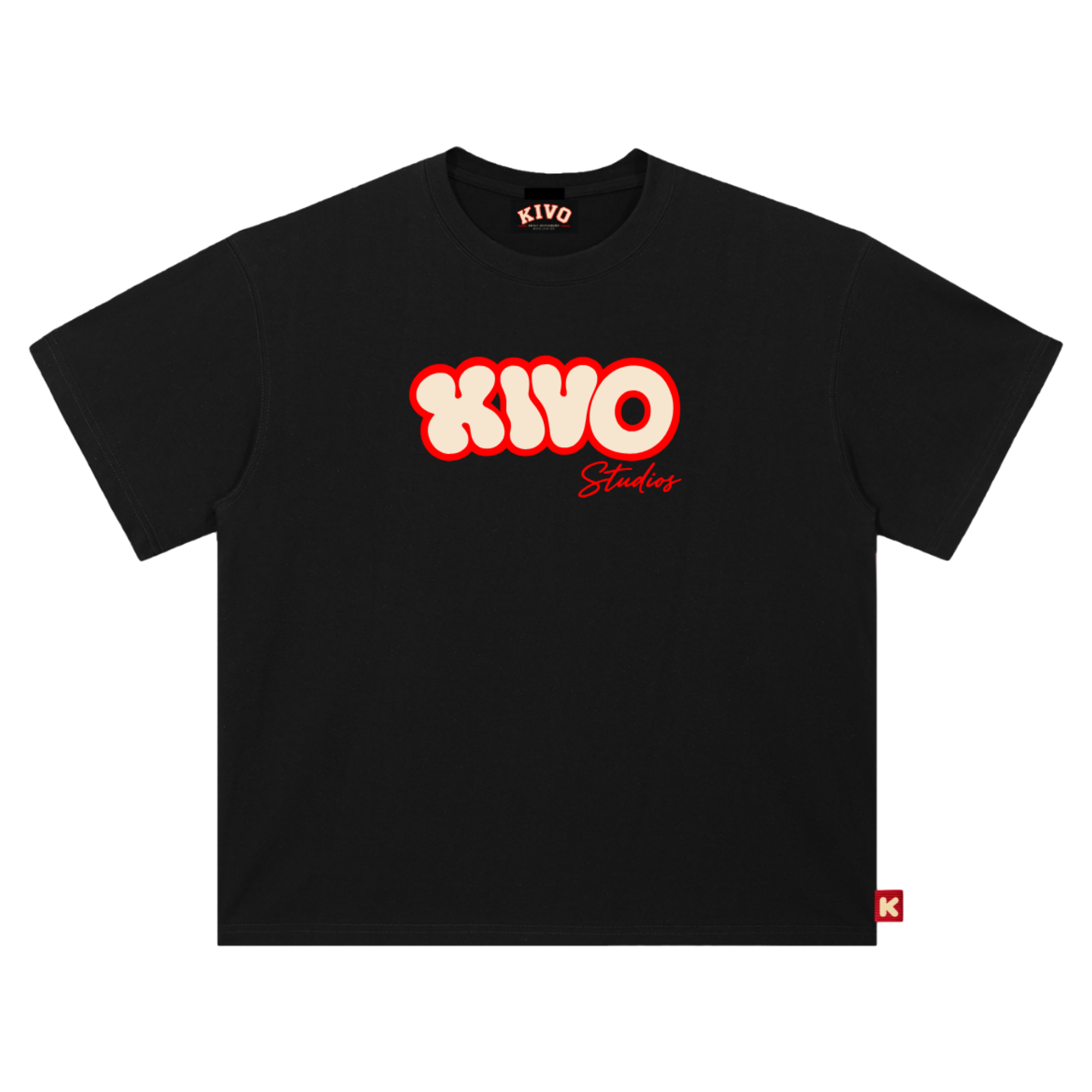 KIVO Studios Logo Tee – Black