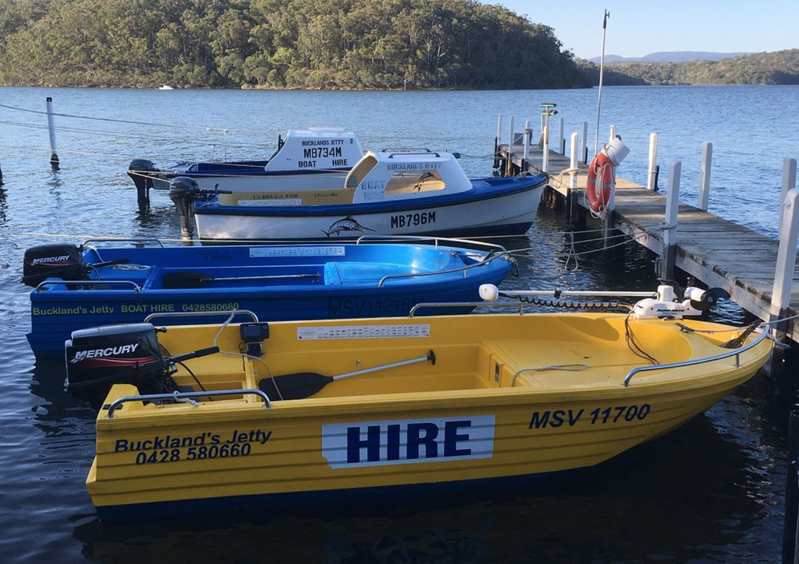 Bucklands Jetty Boat Hire