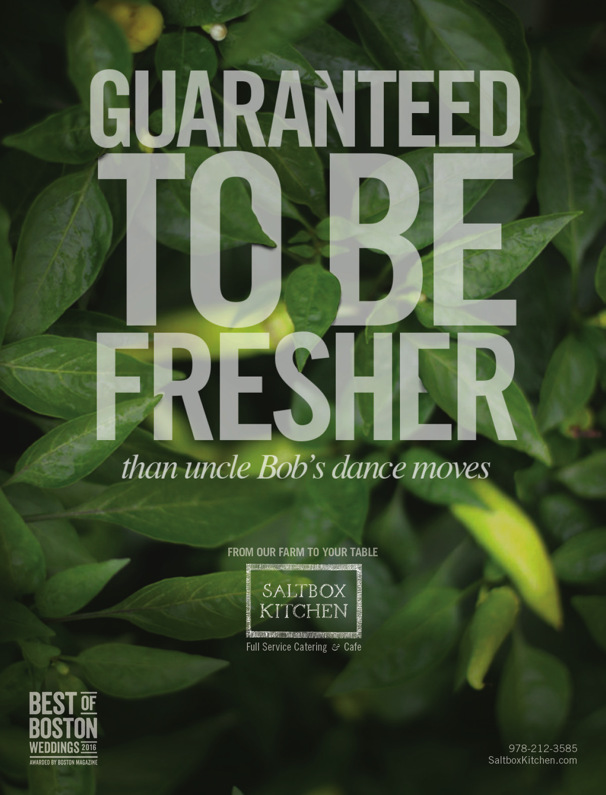 Wedding Catering Campaign Print Ad