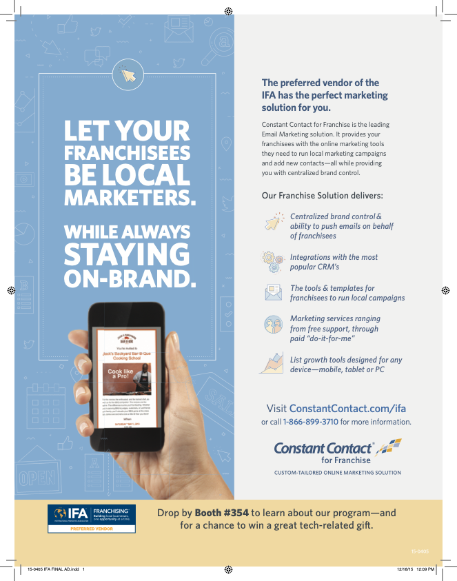 Constant Contact Print Ad