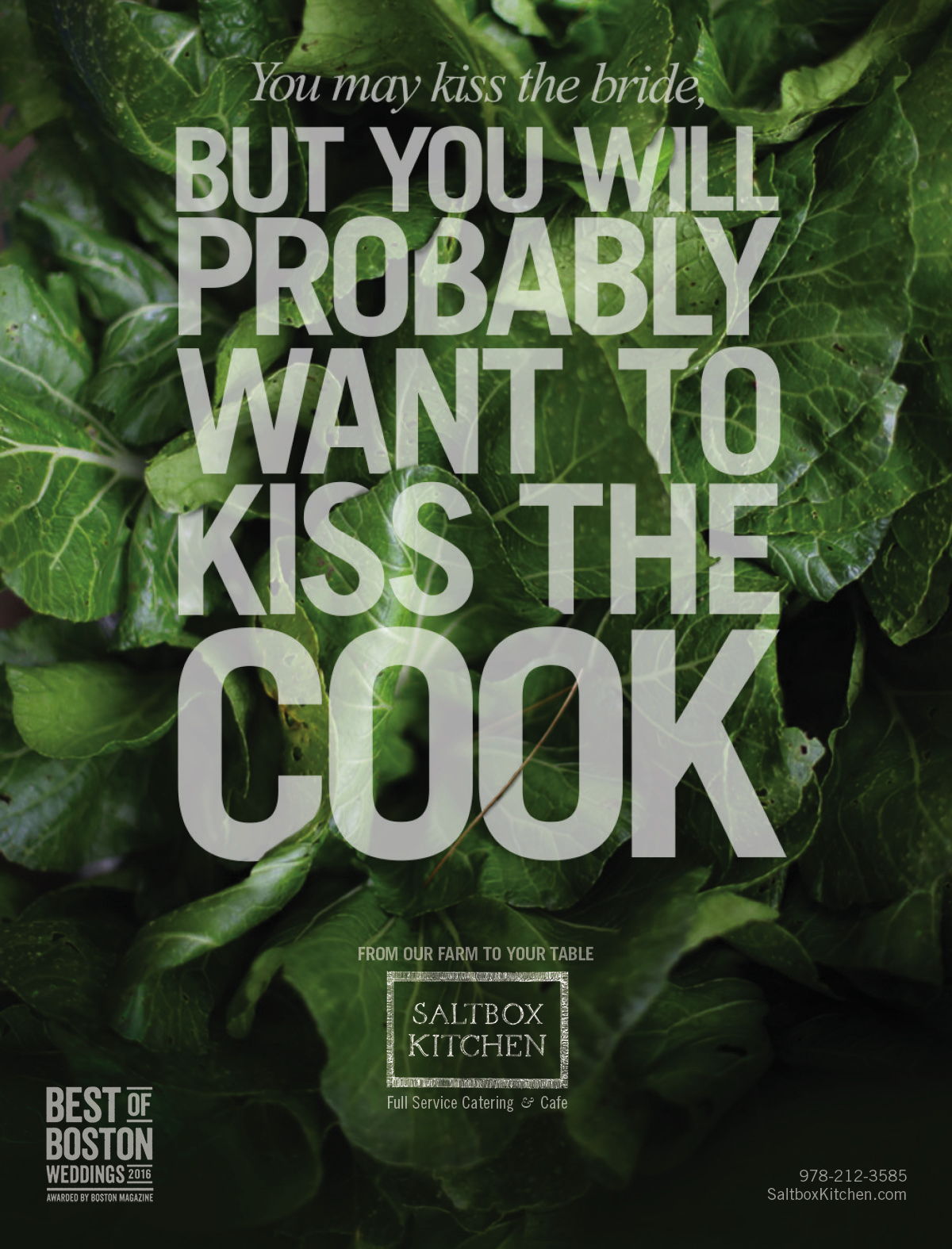 Wedding Catering Campaign Print Ad