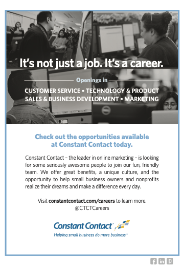 Constant Contact Print Ad