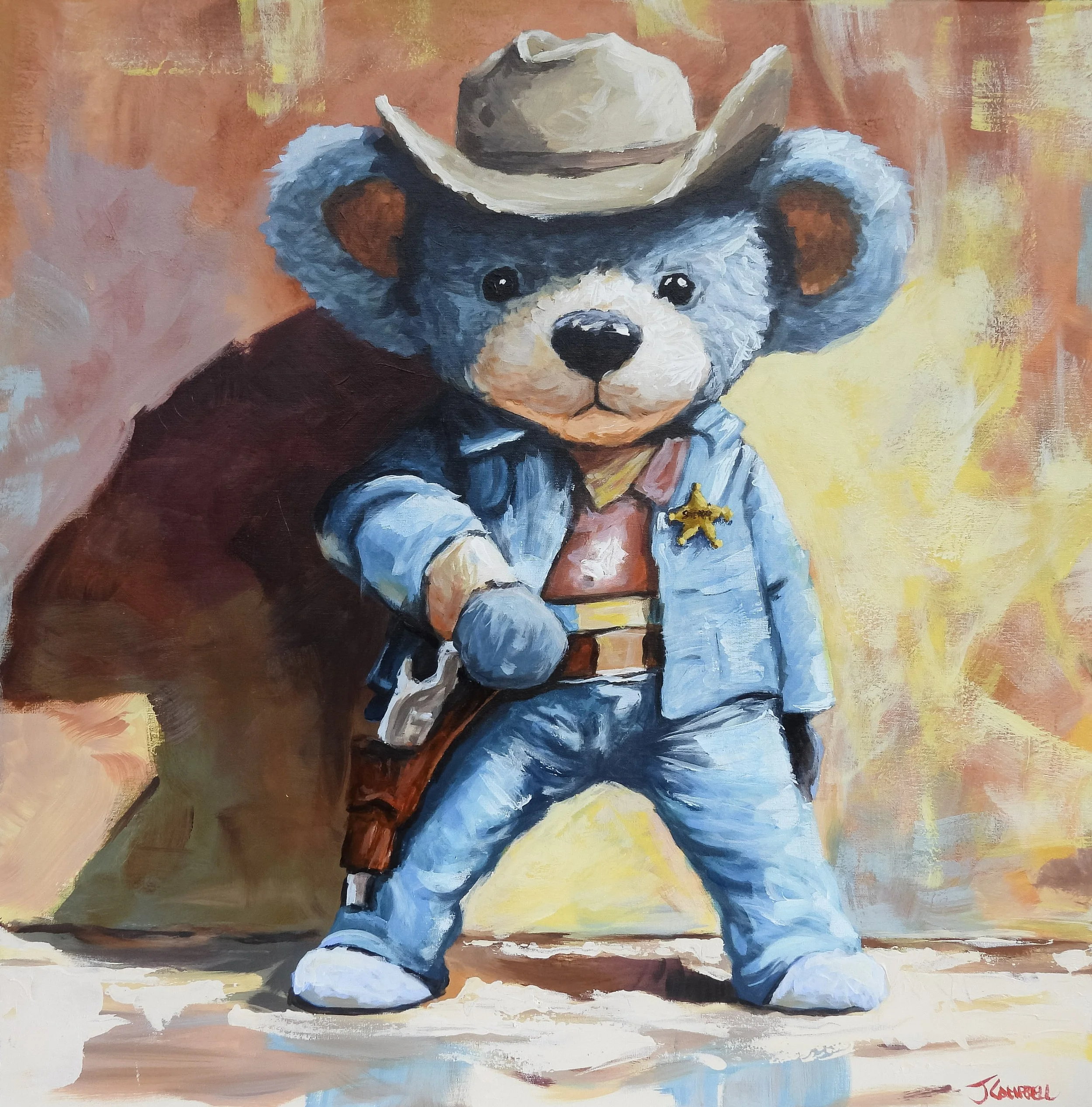 Sherrif Teddy B. Bear