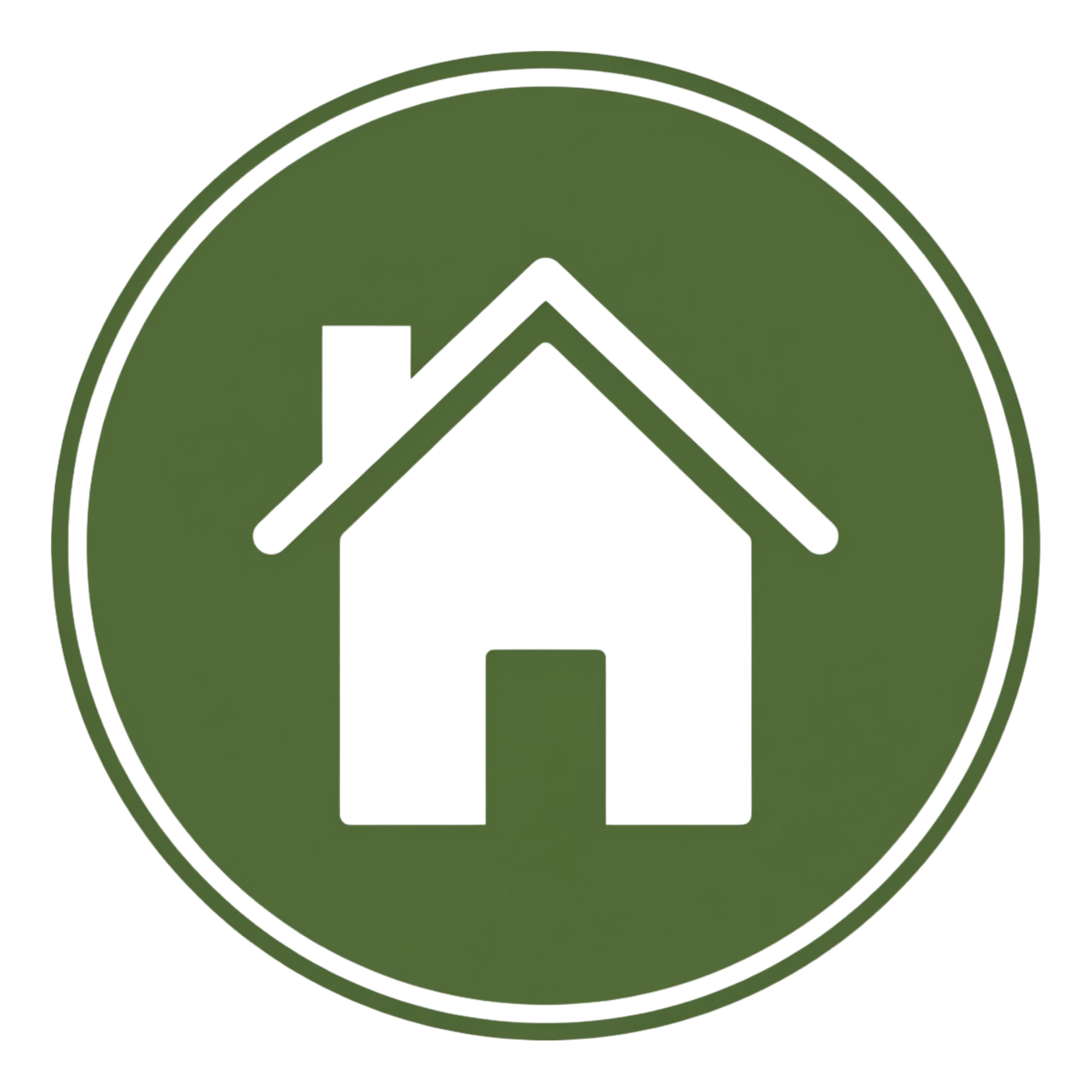 Close-up of a green and purple circular logo with a stylized upward arrow in the center.