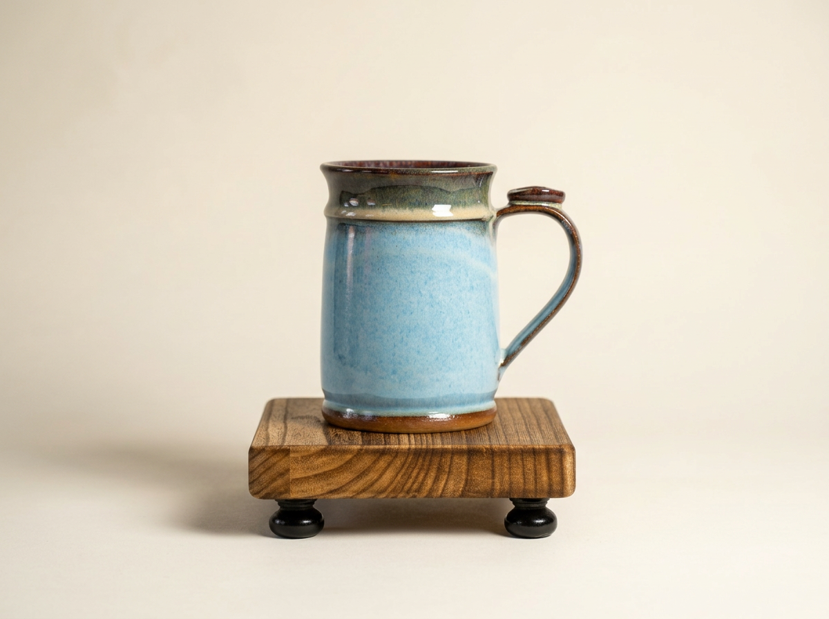 Blue Handmade Stein