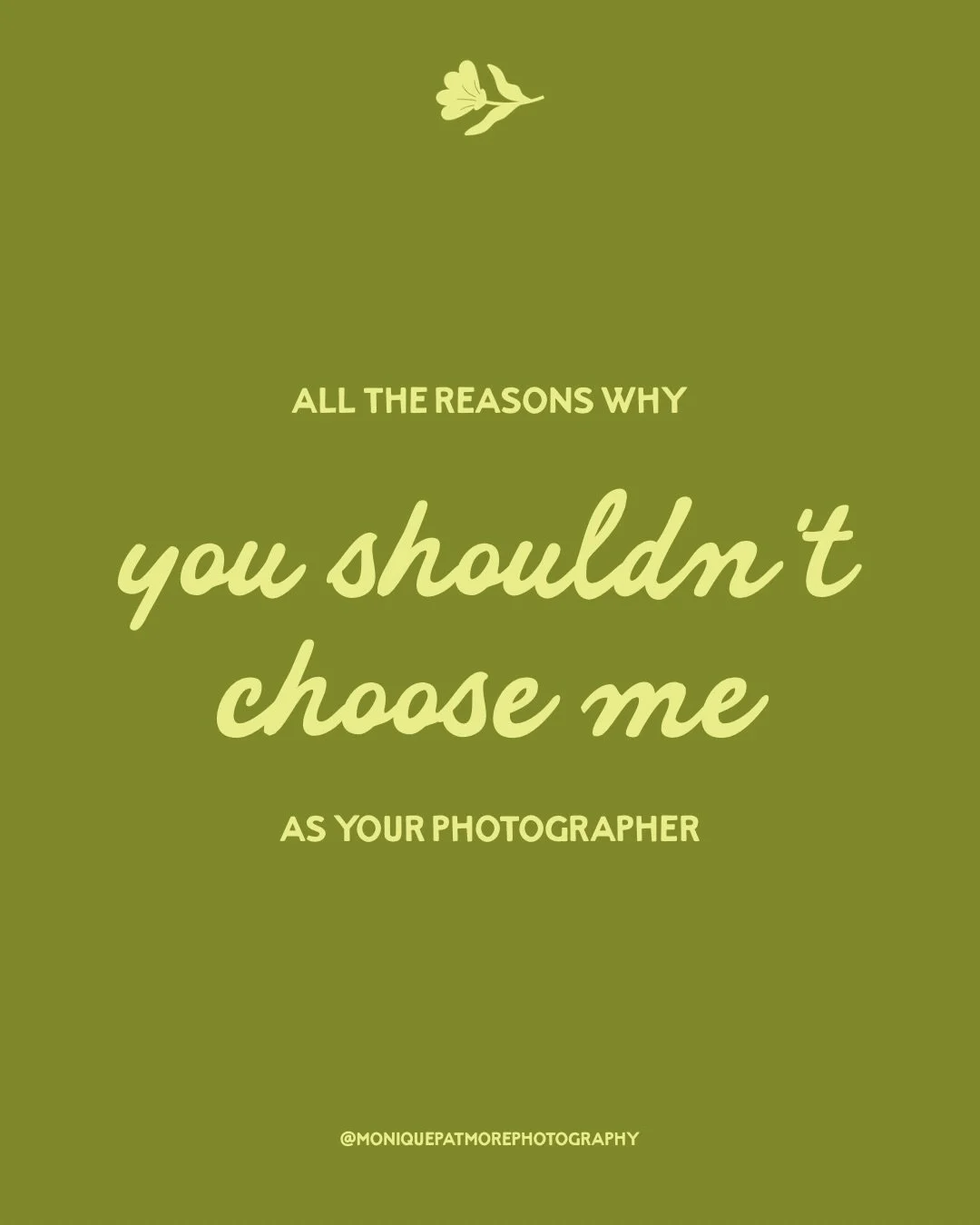 So, what&rsquo;s it actually like hiring me as your photographer? 👀

Well, if you&rsquo;re imagining a session where everyone has to stand perfectly still, smile on command and pose for the entire time&hellip; let me tell you how I do things a littl